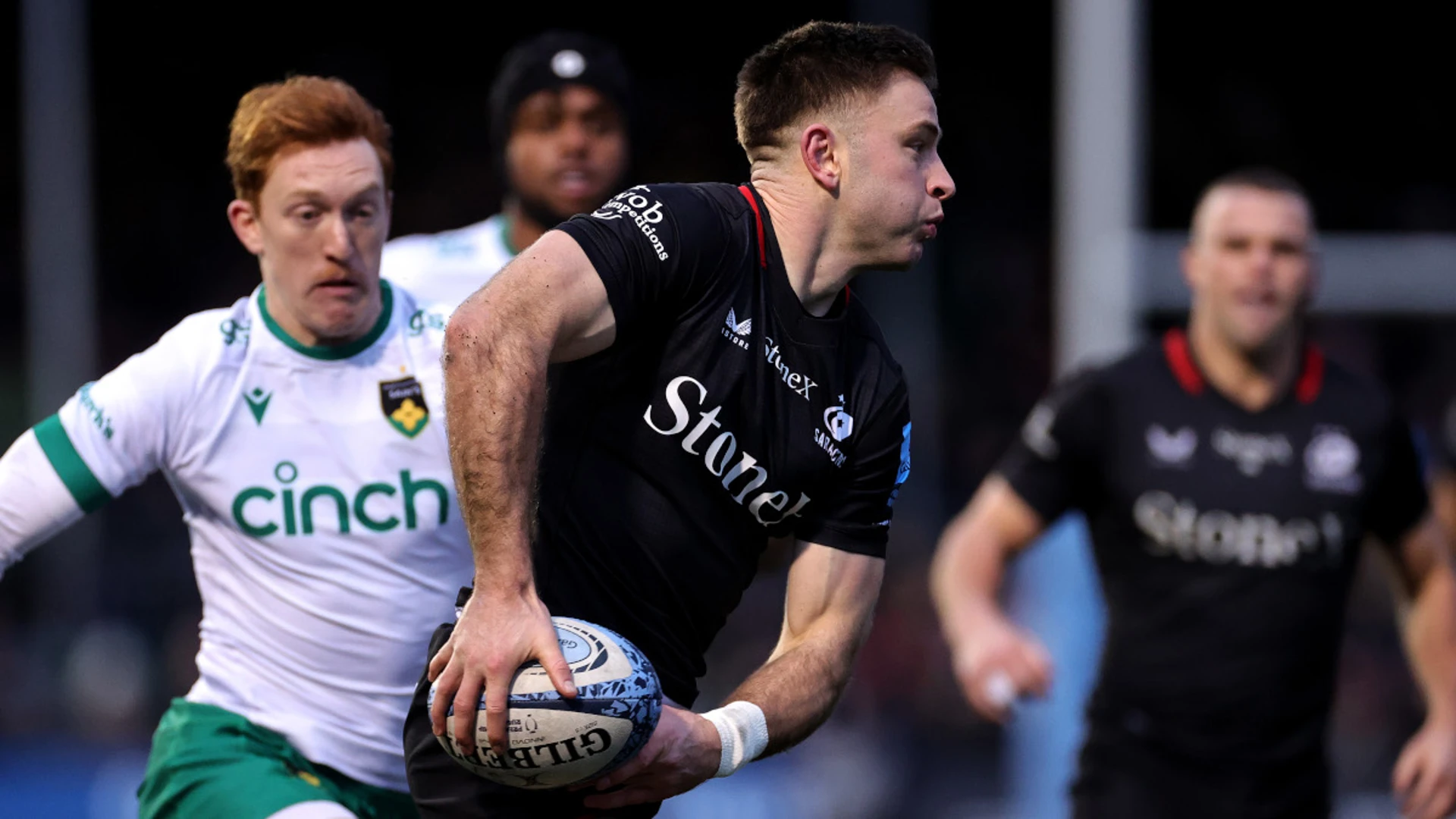 Saracens defeat champions Northampton to move third in Premiership table