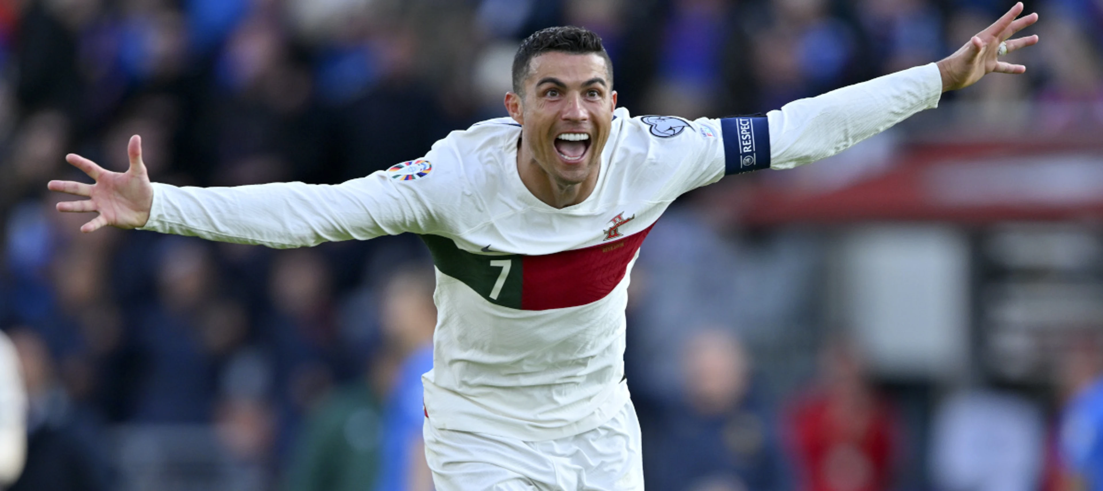 Ronaldo hits late Portugal winner on 200th cap against Iceland