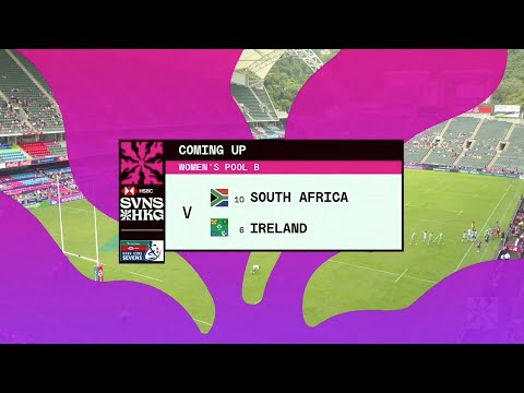 South Africa V Ireland | Women's Pool B | Highlights | World Rugby HSBC ...