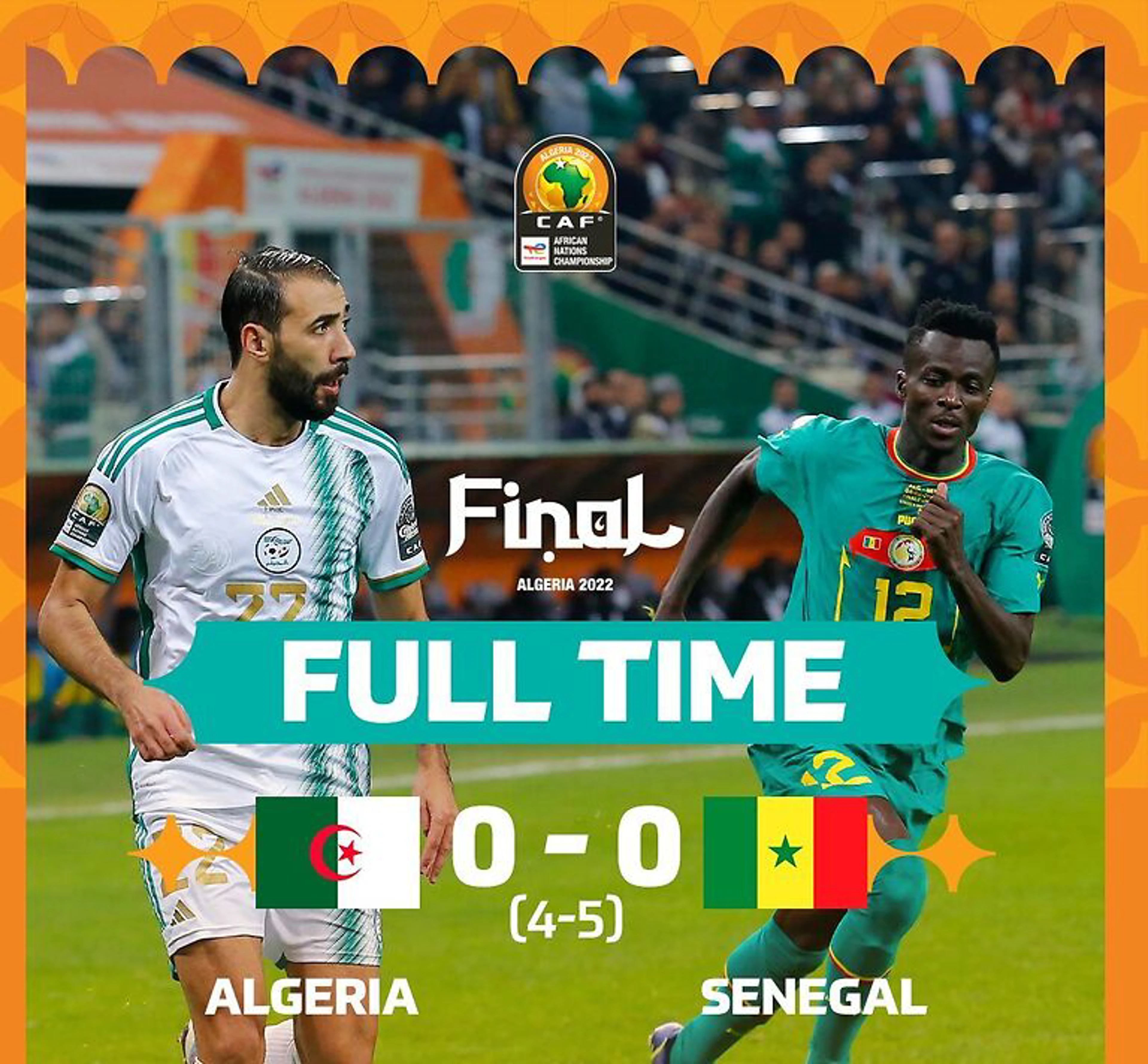 Senegal complete African double by winning CHAN shootout