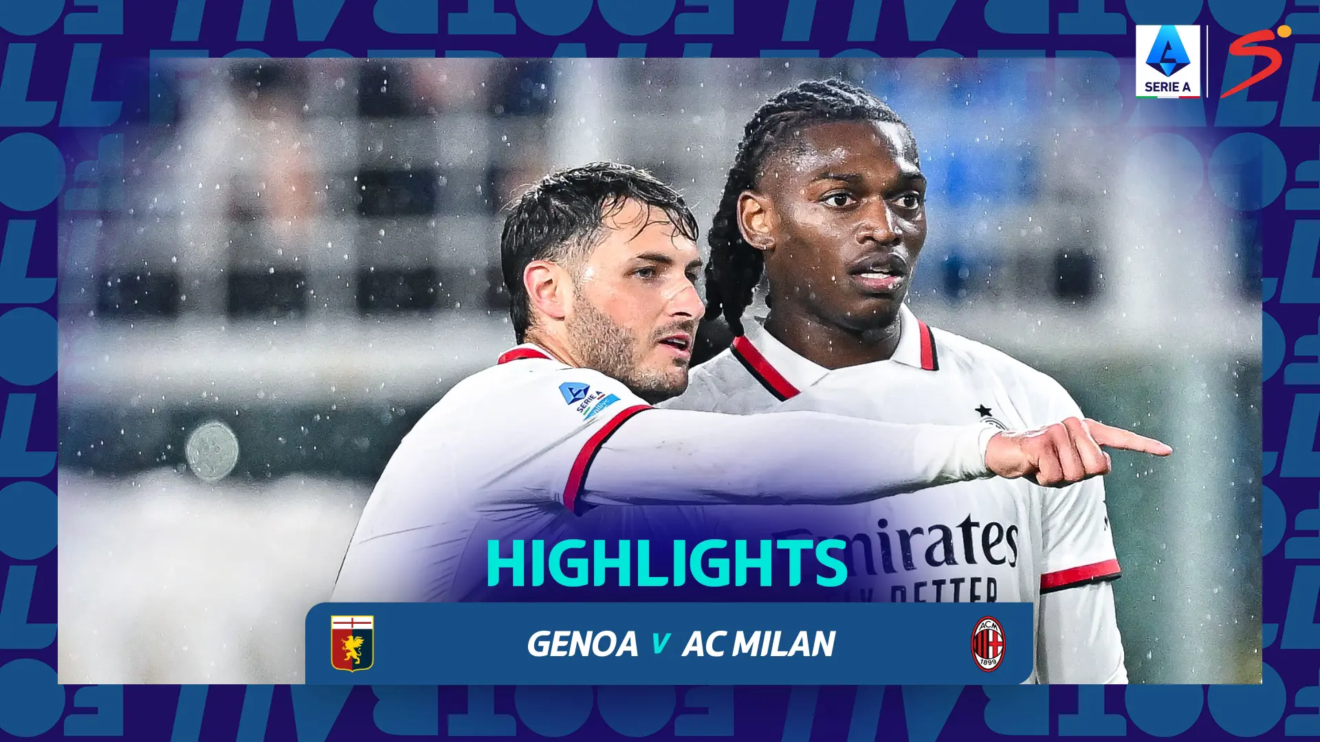 Genoa v AC Milan | Match Highlights | Italian Serie A Matchday 35