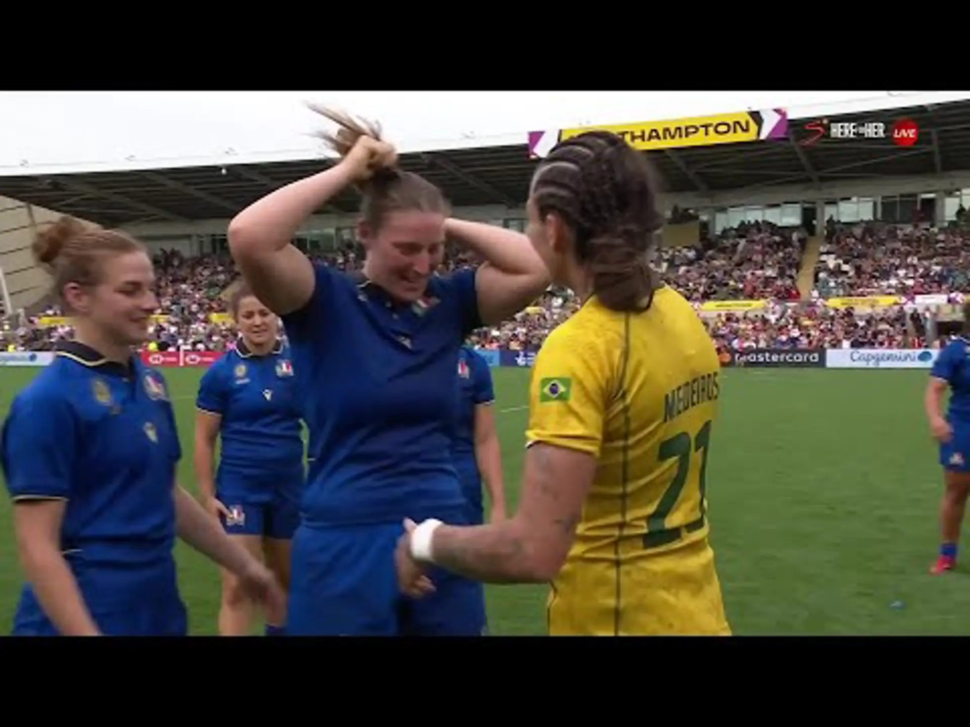 Italy Women v Brazil Women | Match in 5 Minutes