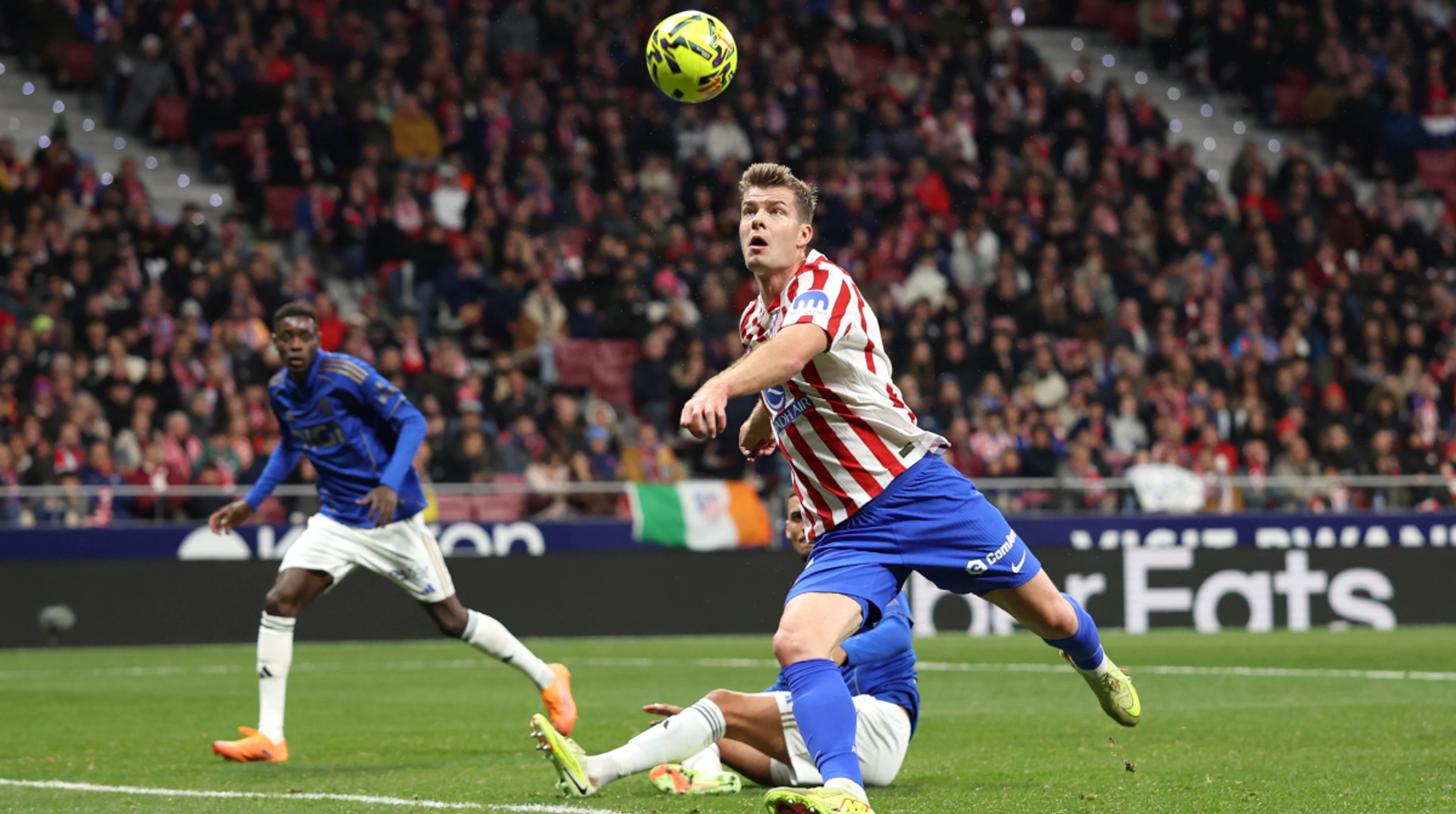 Sorloth double fires Atletico past bottom side Oviedo