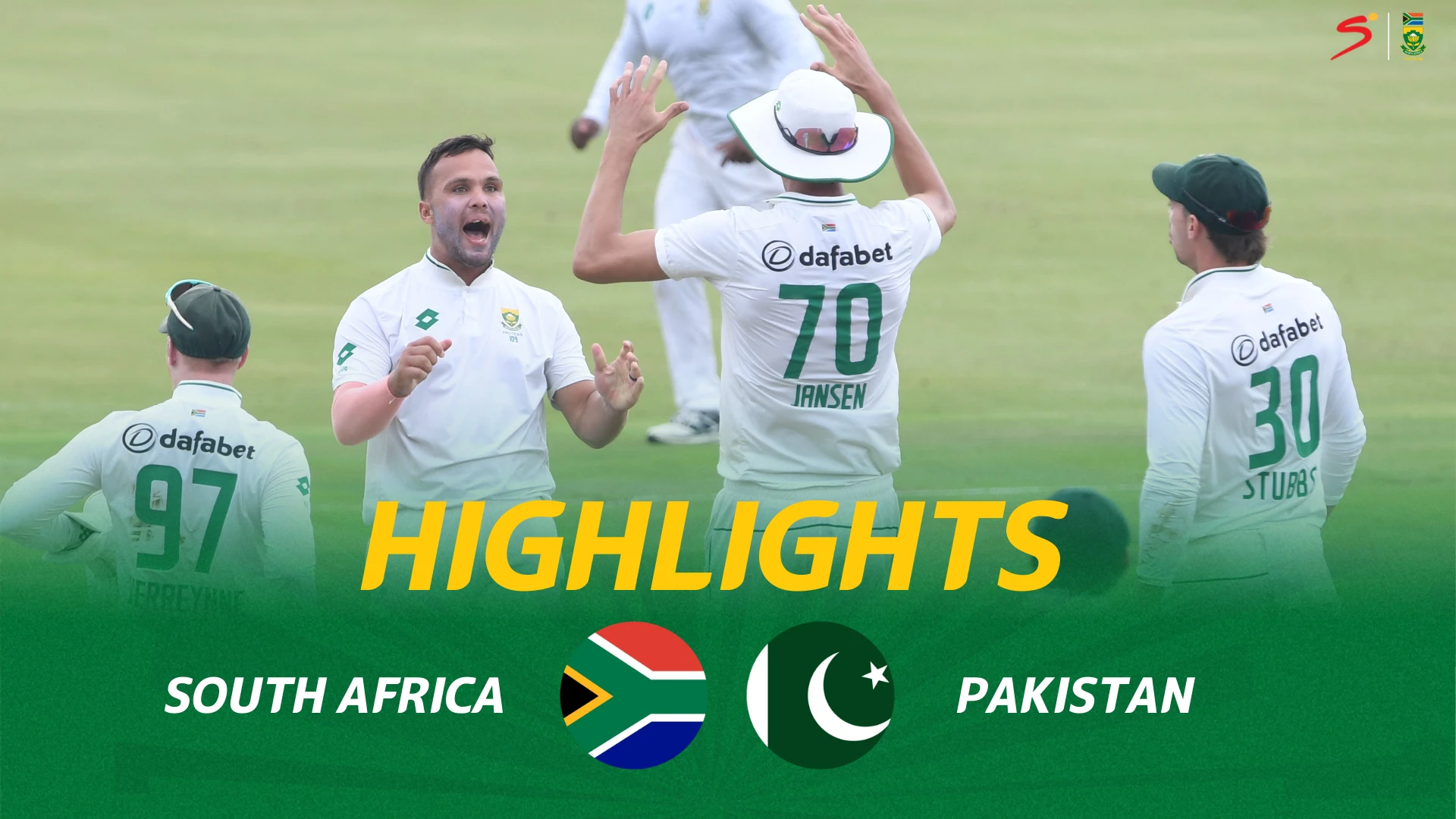 South Africa v Pakistan | Short Highlights | 1st Test Day 1