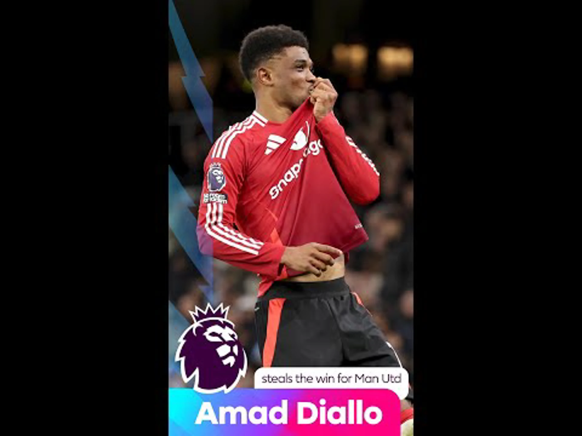 Scenes | Incredible pitchside angles of Diallo's last minute winner!