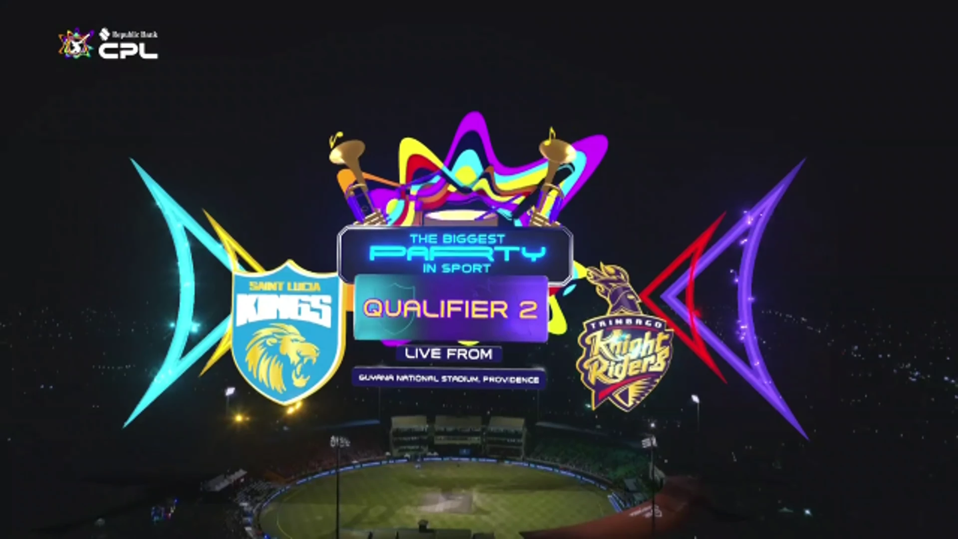 Saint Lucia Kings v Trinbago Knight Riders | Match Highlights | Caribbean Premier League