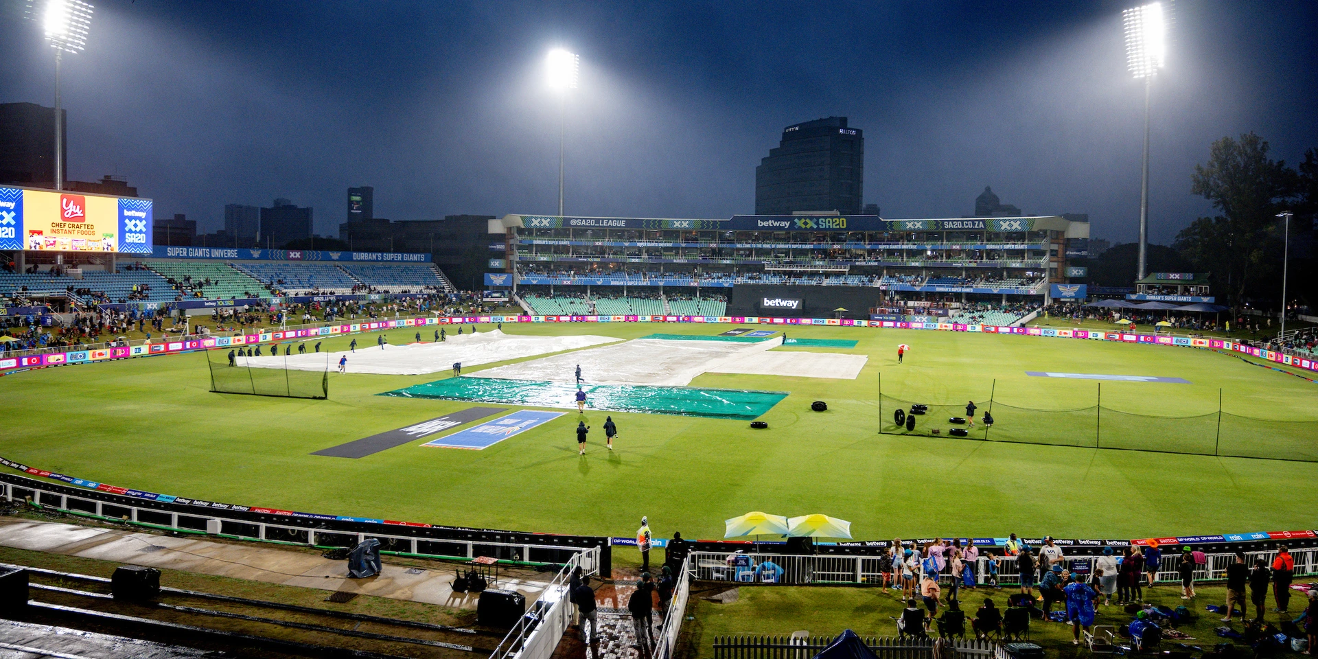 RAIN GODS CREATING HAVOC: DSG lose third match to the weather