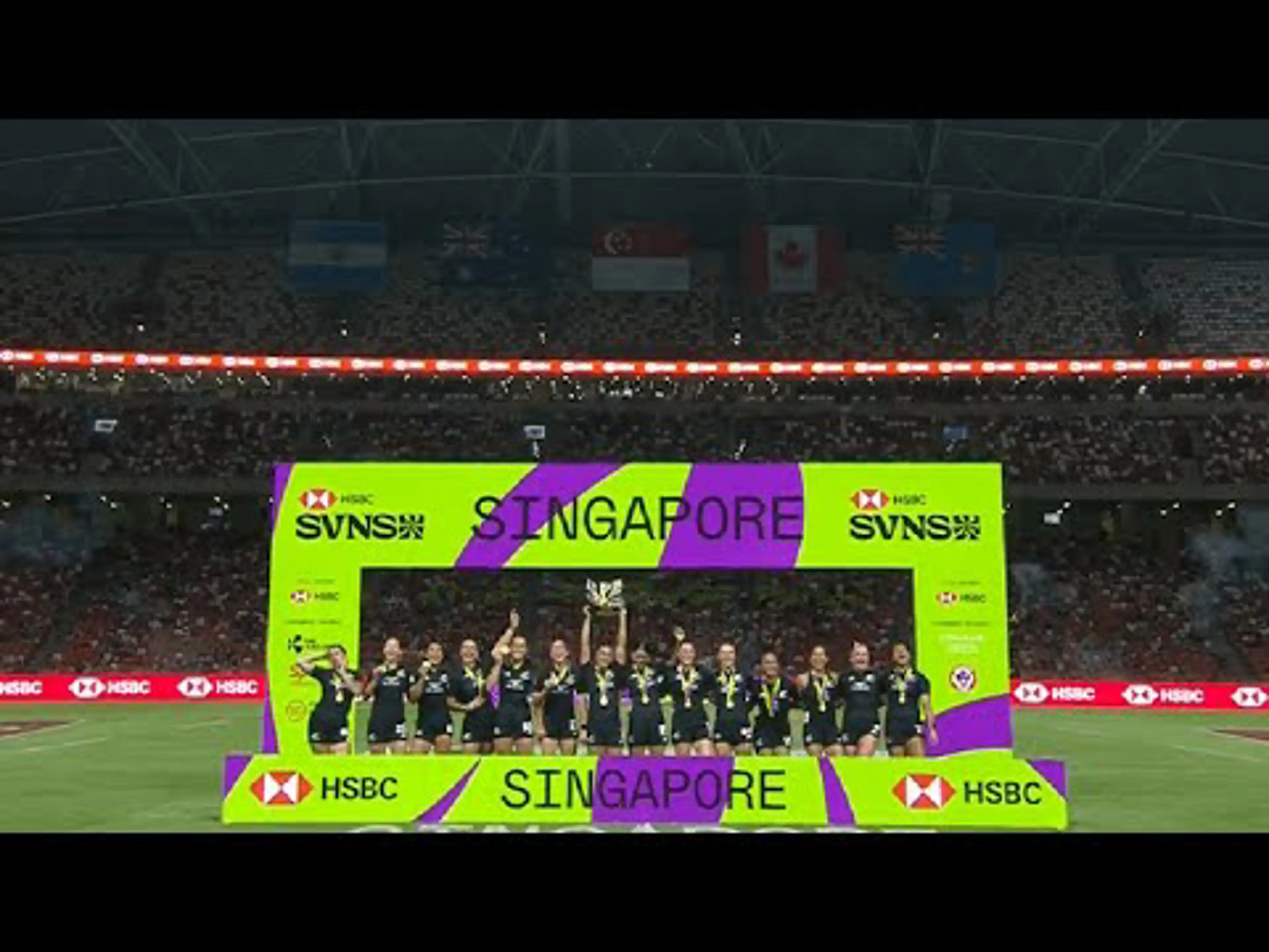 Australia v New Zealand | Final Highlights | World Rugby HSBC Women's Sevens Series Singapore