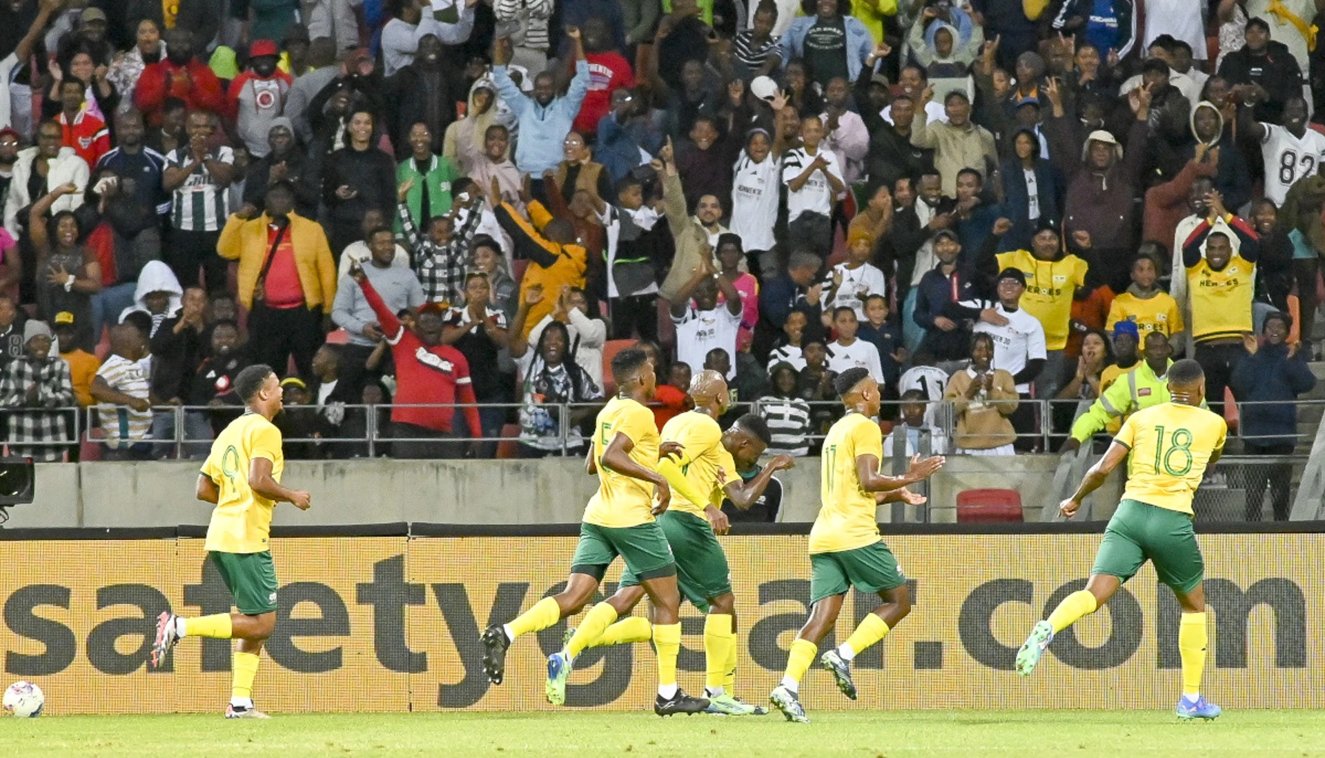 Bafana Bafana put Congo to the sword