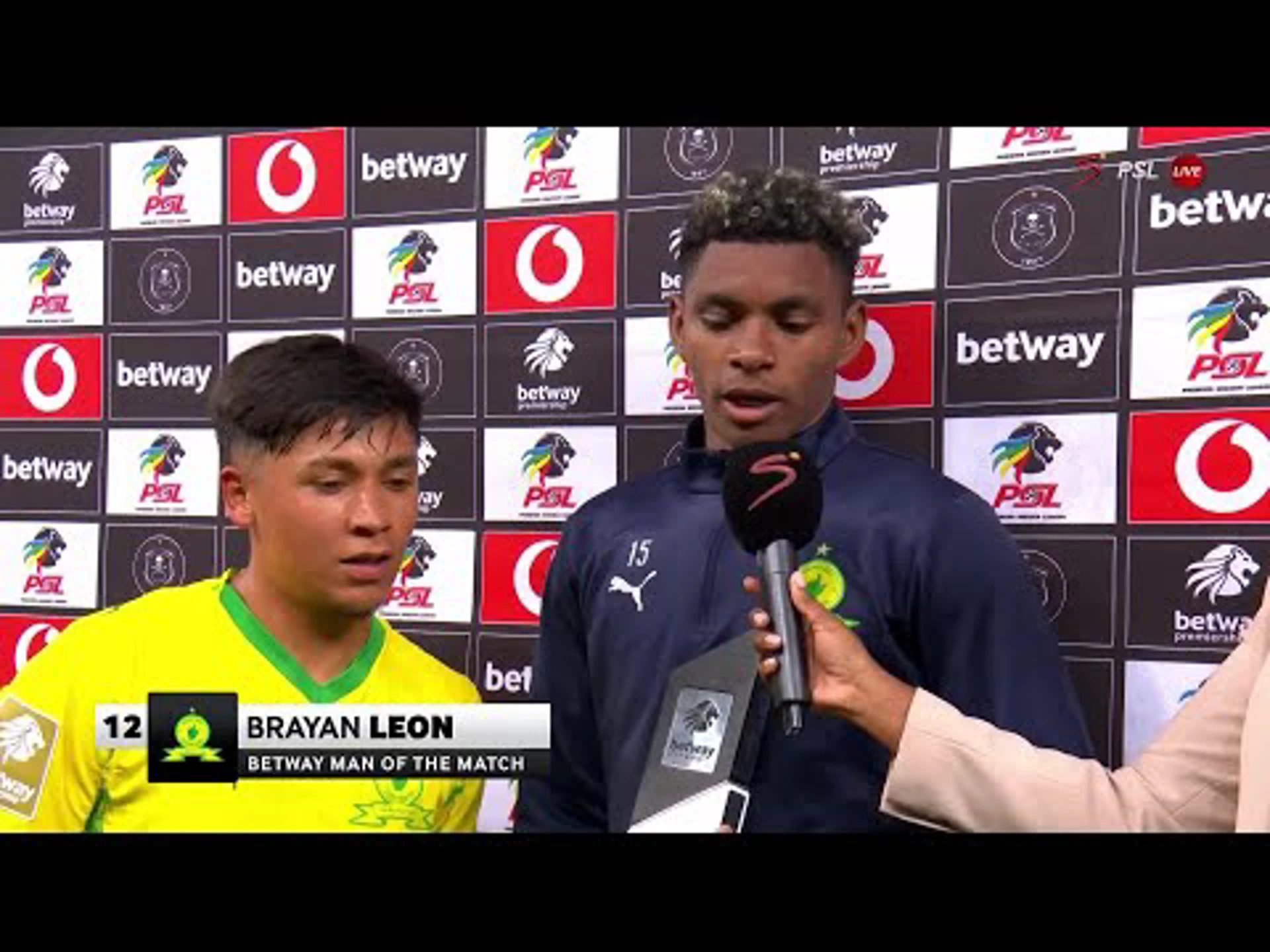 Leon elated after brace against Pirates | Betway Premiership