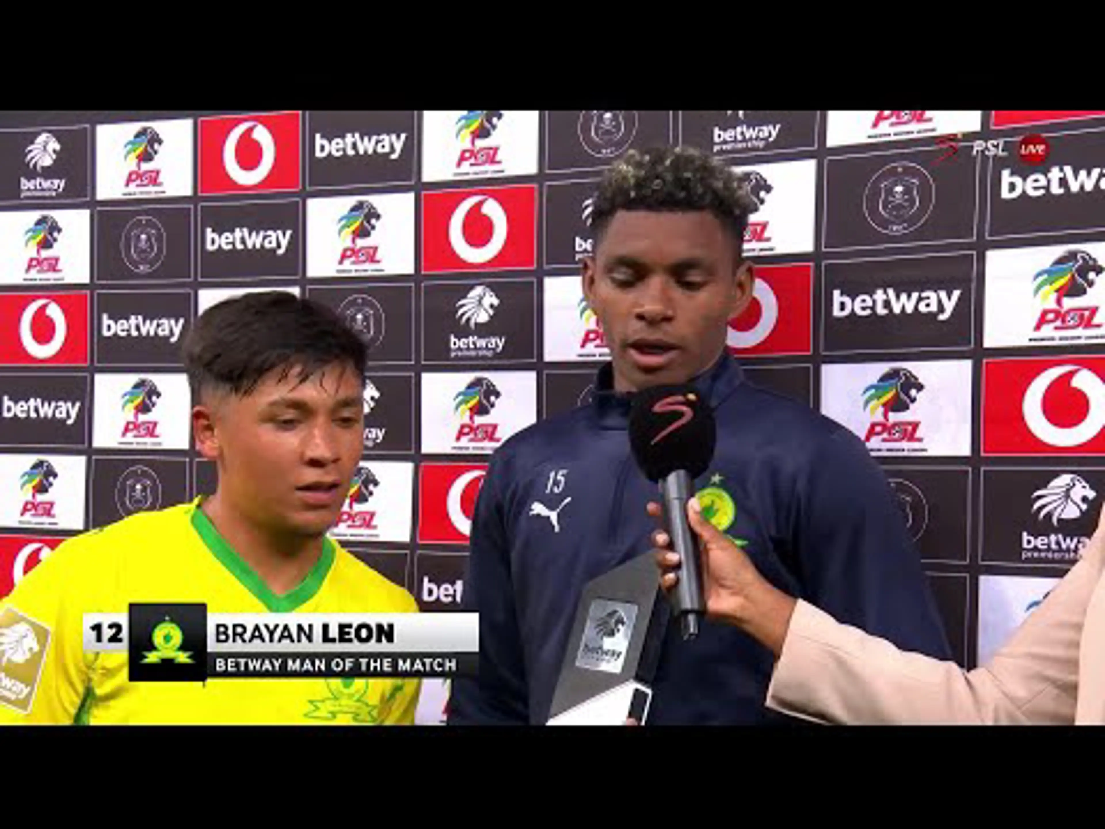 Leon elated after brace against Pirates | Betway Premiership