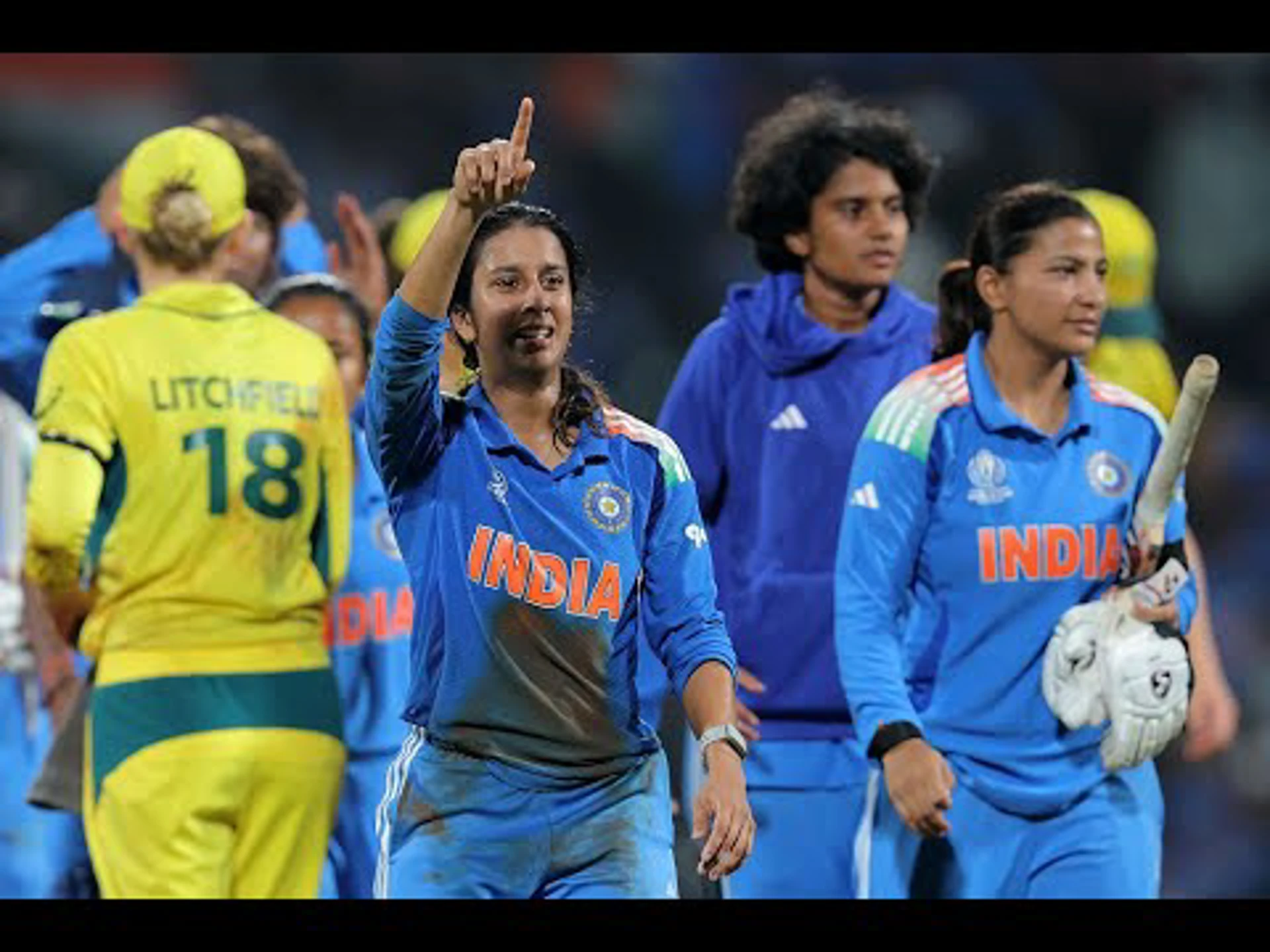 India W v Australia W | Match Highlights | ICC Women's CWC 2025
