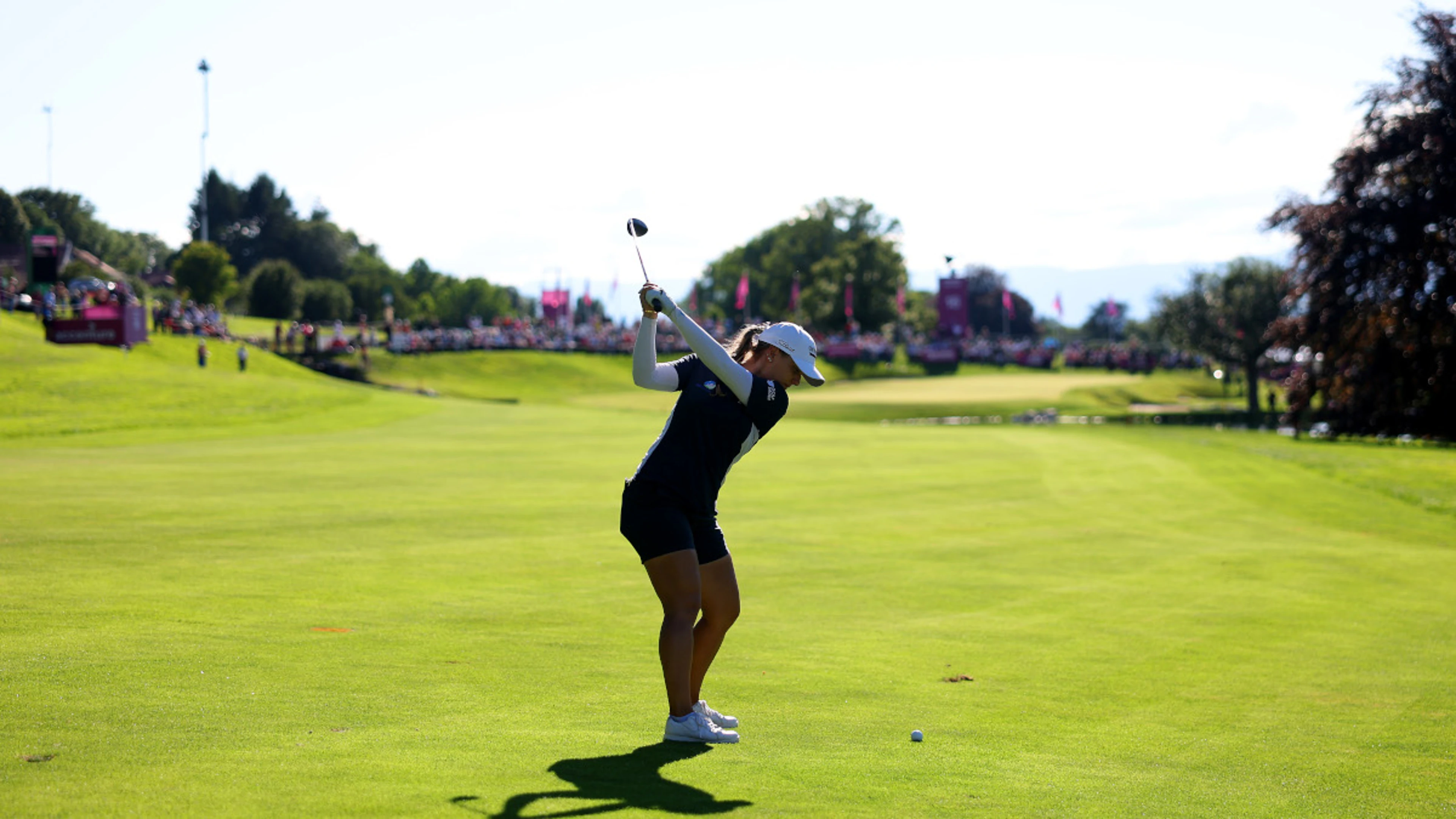 Caddie, mantra, help Aussie Kyriacou take control of Evian Championship