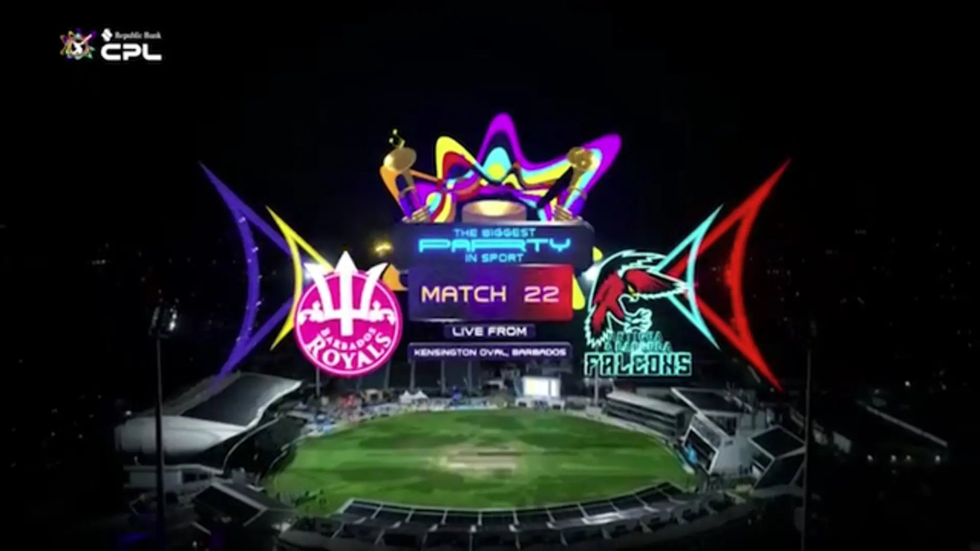 Royals v Falcons | Match Highlights | Caribbean Premier League