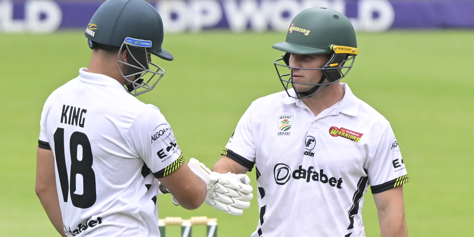 Lions fight back after centuries from Hermann and King