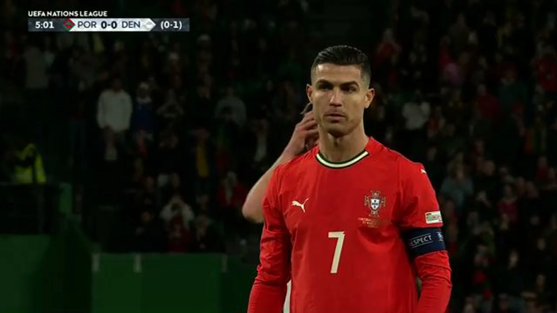 Cristiano Ronaldo bad penalty | UEFA Nations League