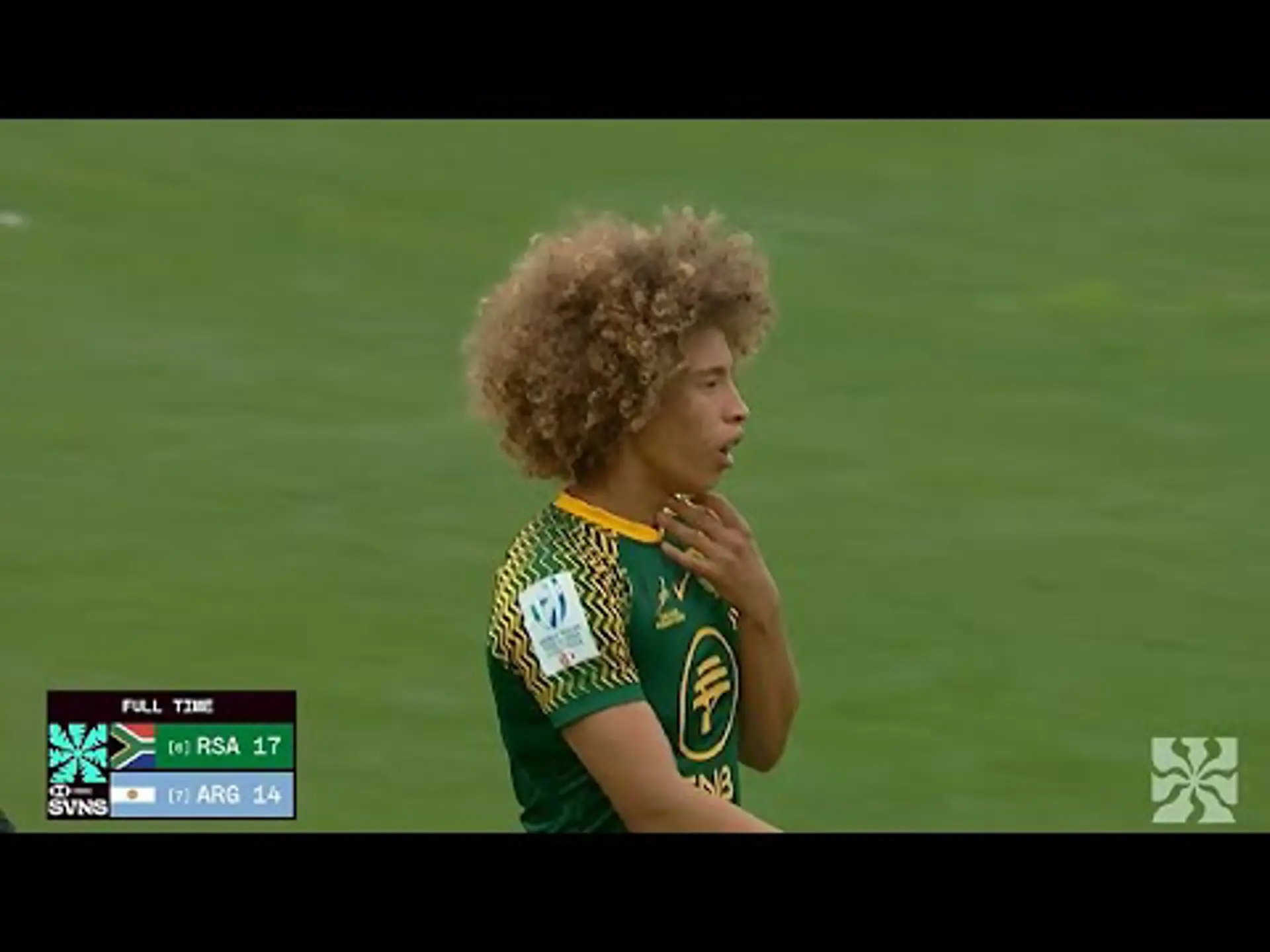 SA v Argentina | Match Highlights | World Rugby HSBC Women's Sevens Series Los Angeles