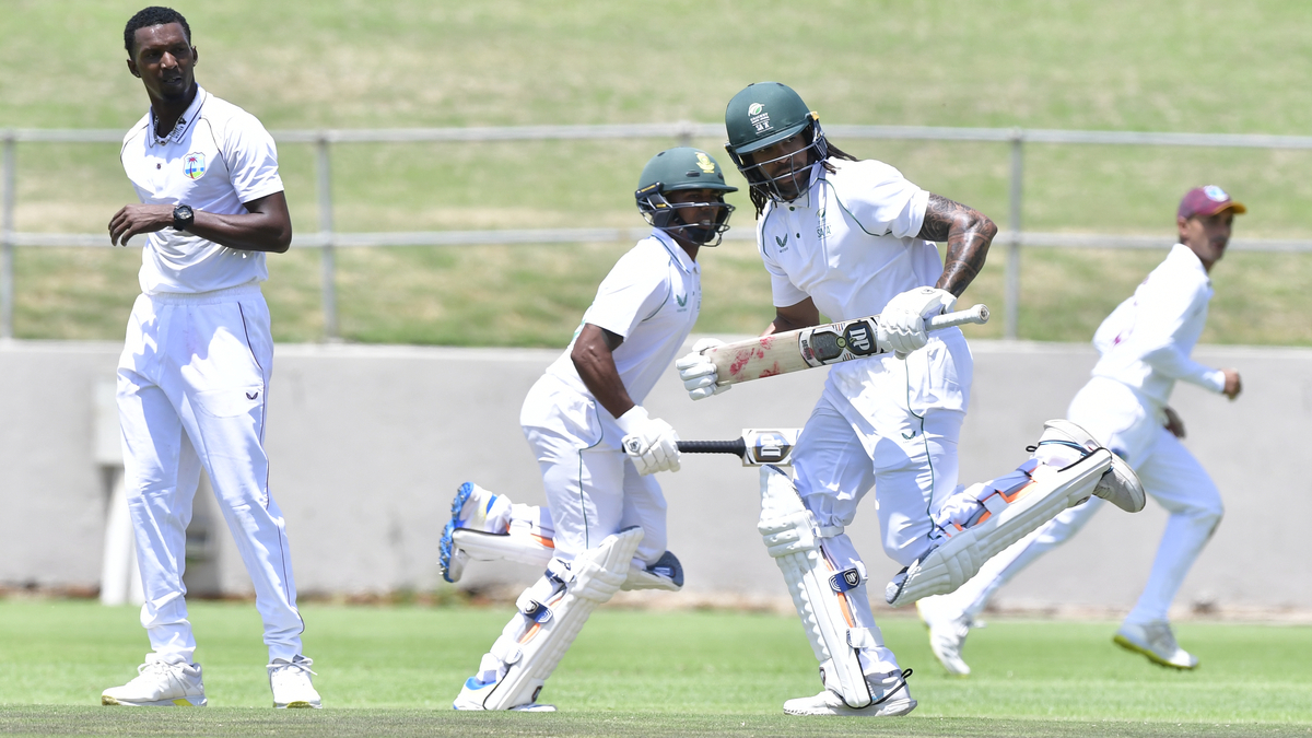 Petersen, De Zorzi and Fortuin hit fifties on opening day against Windies A