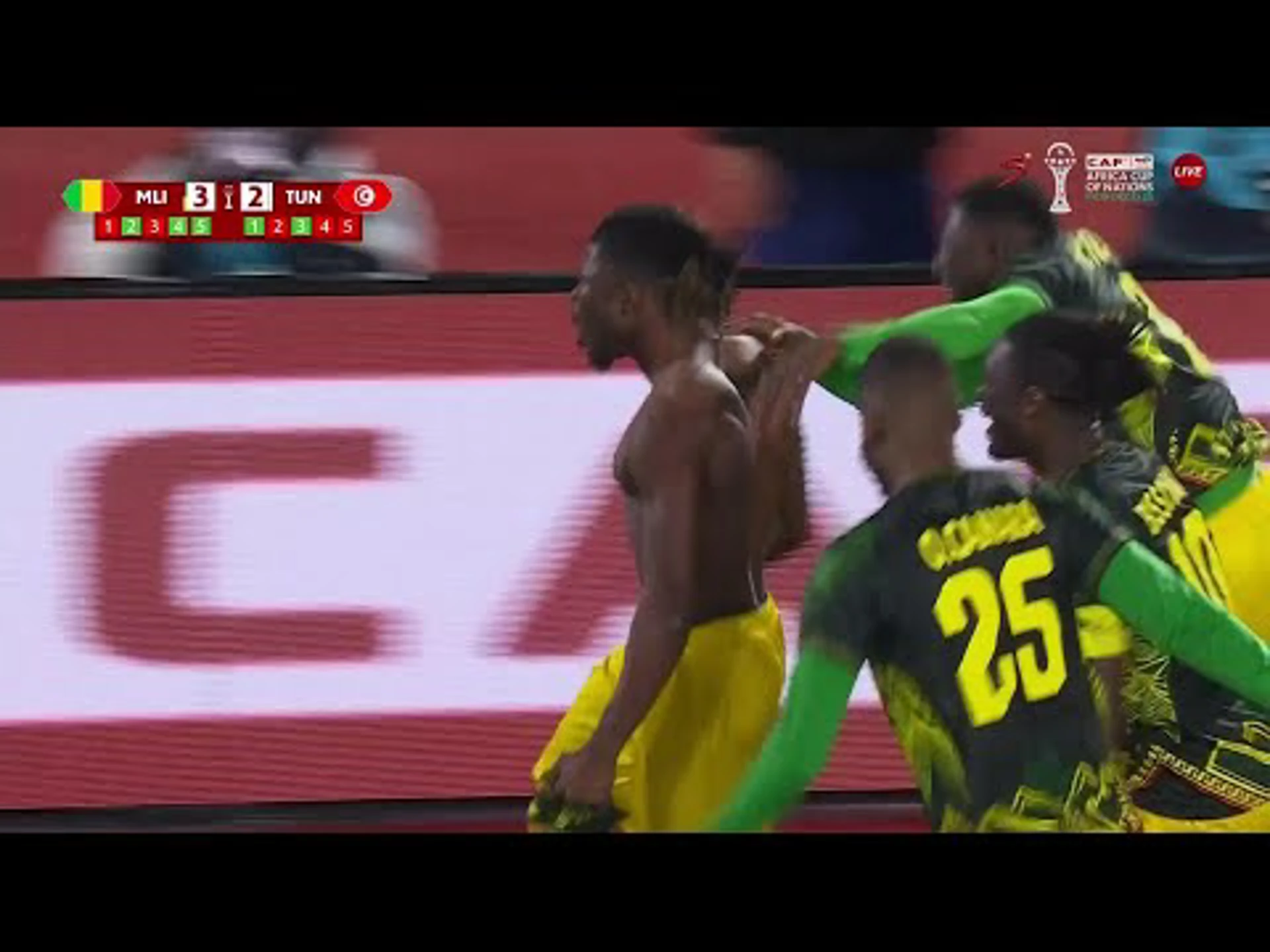 El Bilal Touré with an Spectacular Offensive Act vs. Tunisia