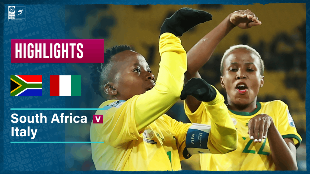 South Africa v Italy, Match Highlights, FIFA Women's World Cup Group G, SuperSport