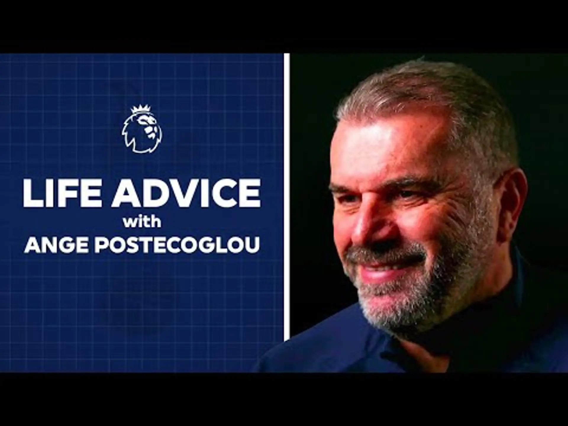 If you give your best, you'll get the outcomes you want... | Life Advice with Ange Postecoglou