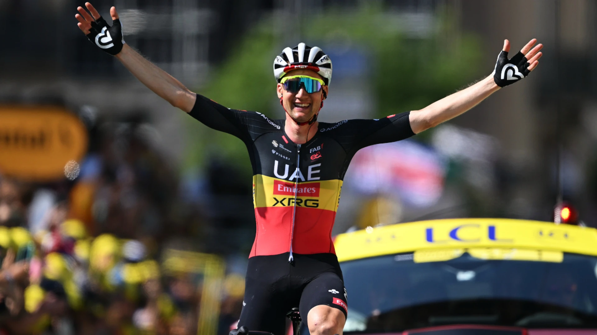Wellens wins stage as Pogacar keeps Tour de France lead