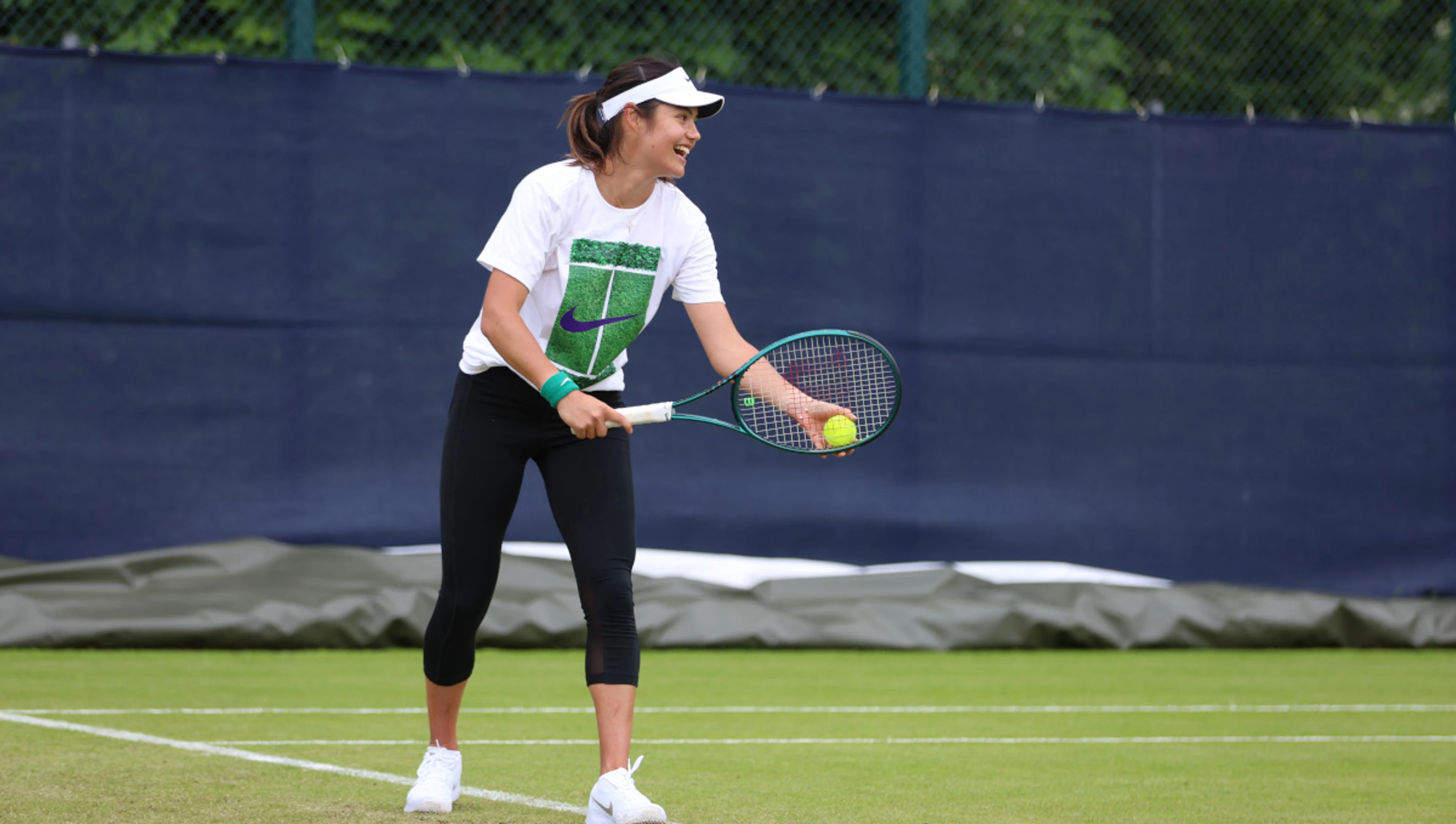Raducanu happy with fitness, looking forward to grass court season