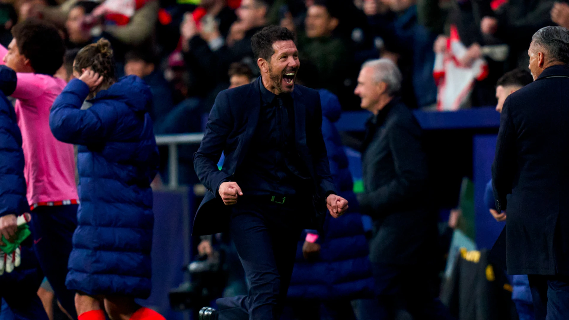 Simeone delighted with 10-man Atletico's resilience in win over Leverkusen