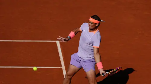 Nadal makes comeback from injury at Barcelona Open