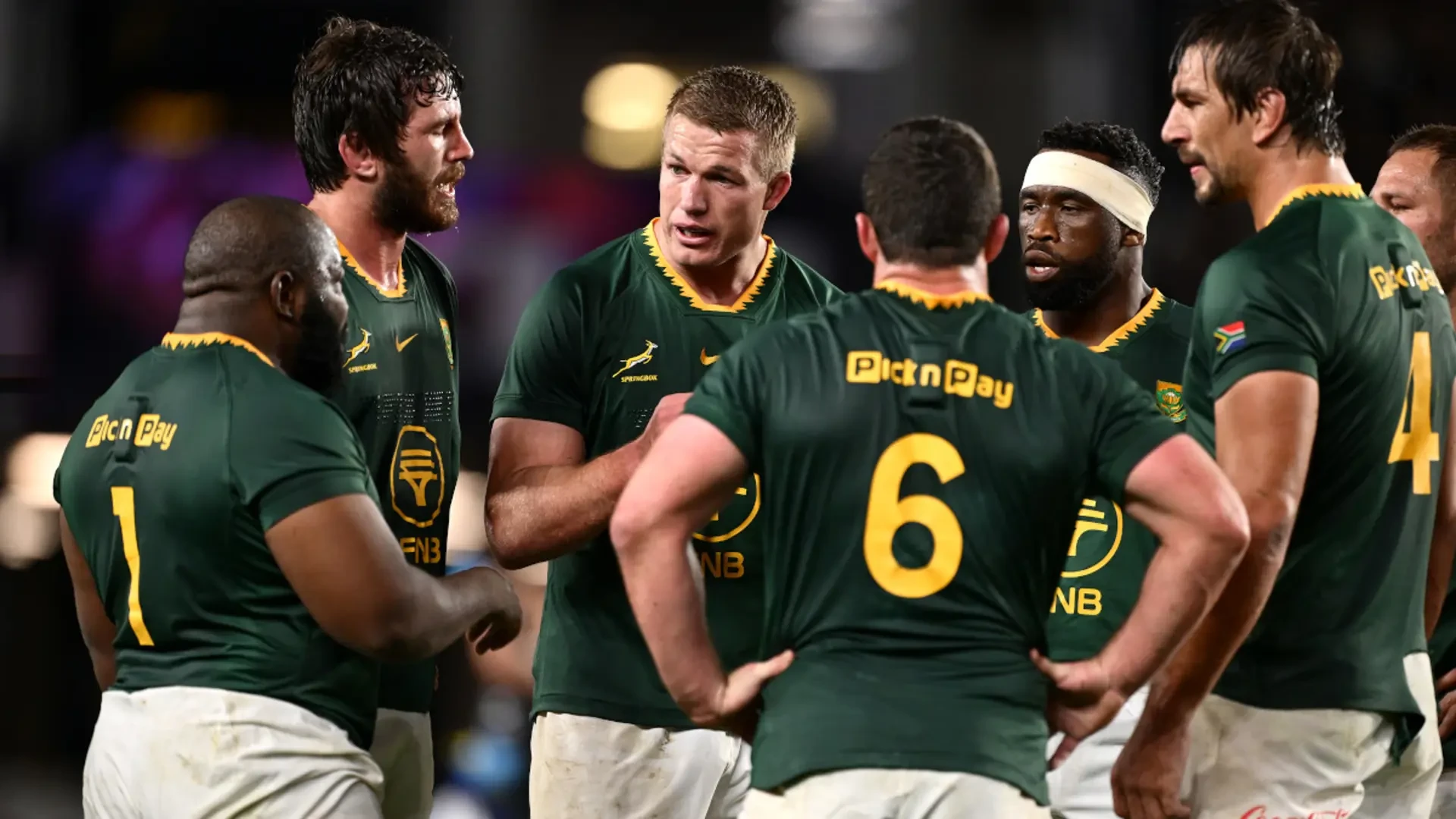 STRIKING IT RICH: What advantage is there for Boks being No 1?