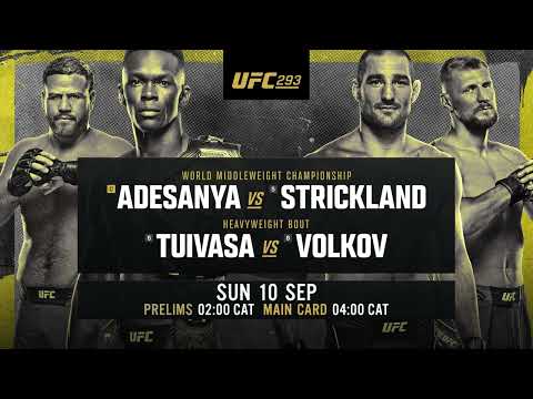 UFC 293 | Israel Adesanya Looks To Re-establish Middleweight Title ...