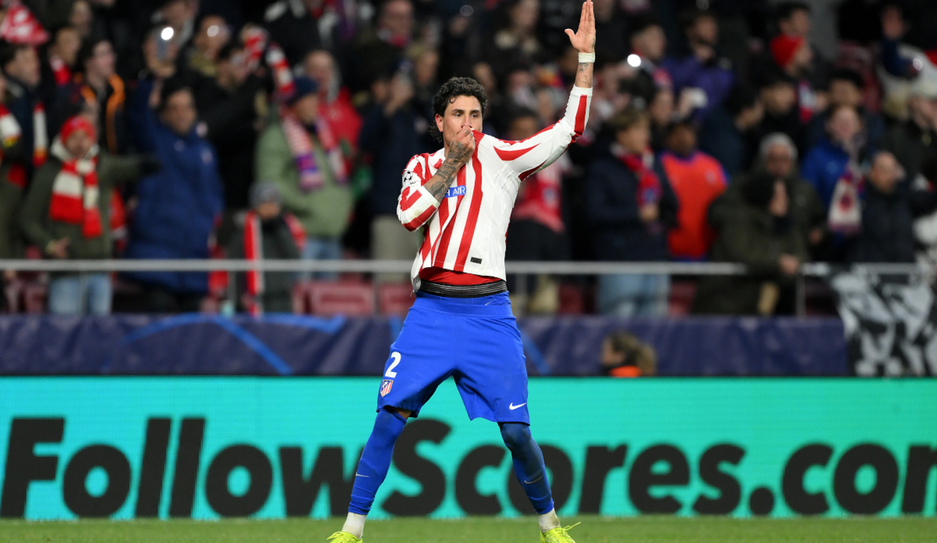 Gimenez snatches Atletico late win over Inter