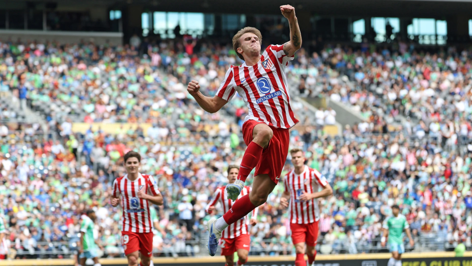 Barrios double gets Atletico back on track