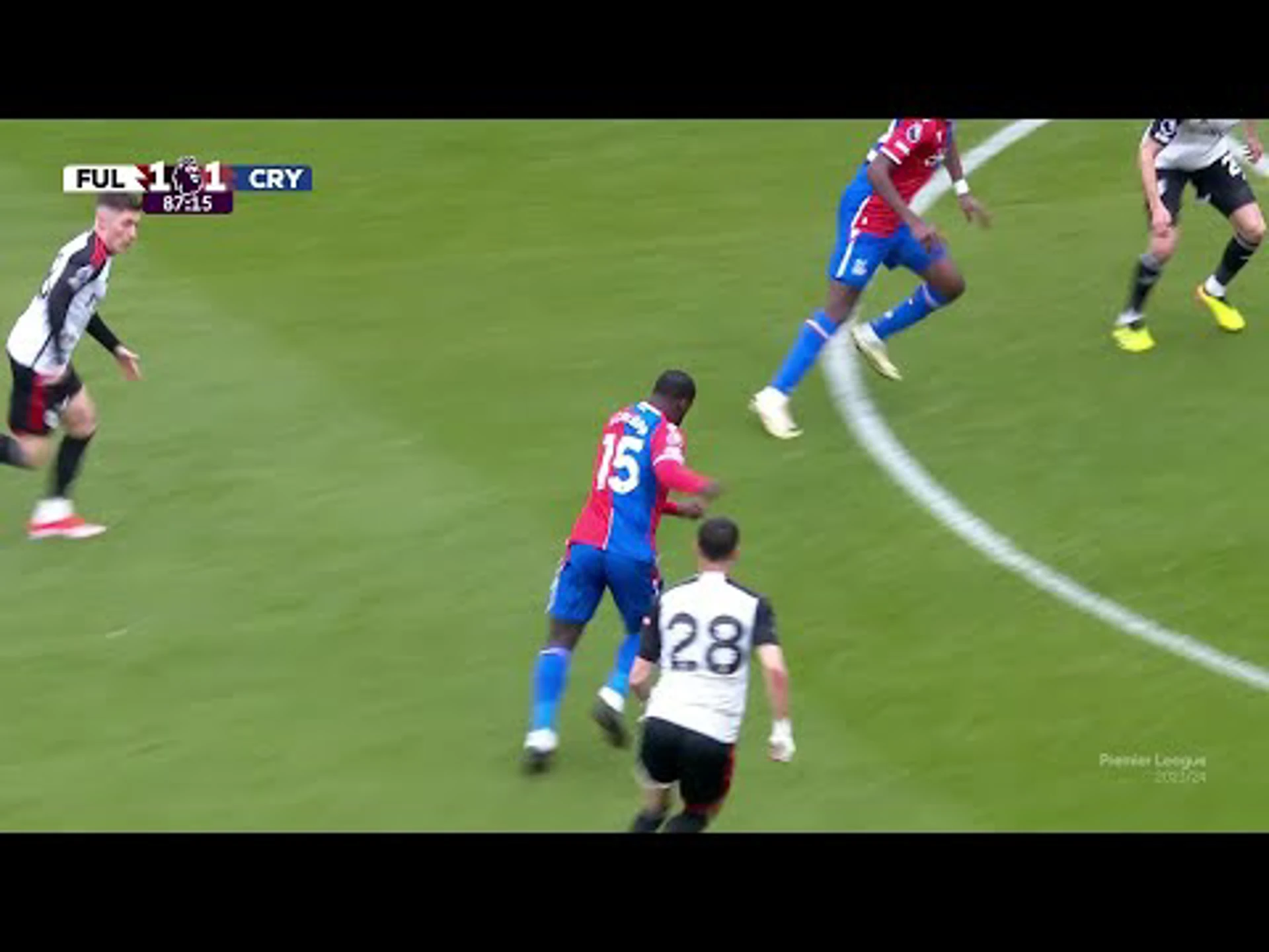 Jeffrey Schlupp | 87ᵗʰ Minute Goal v Fulham