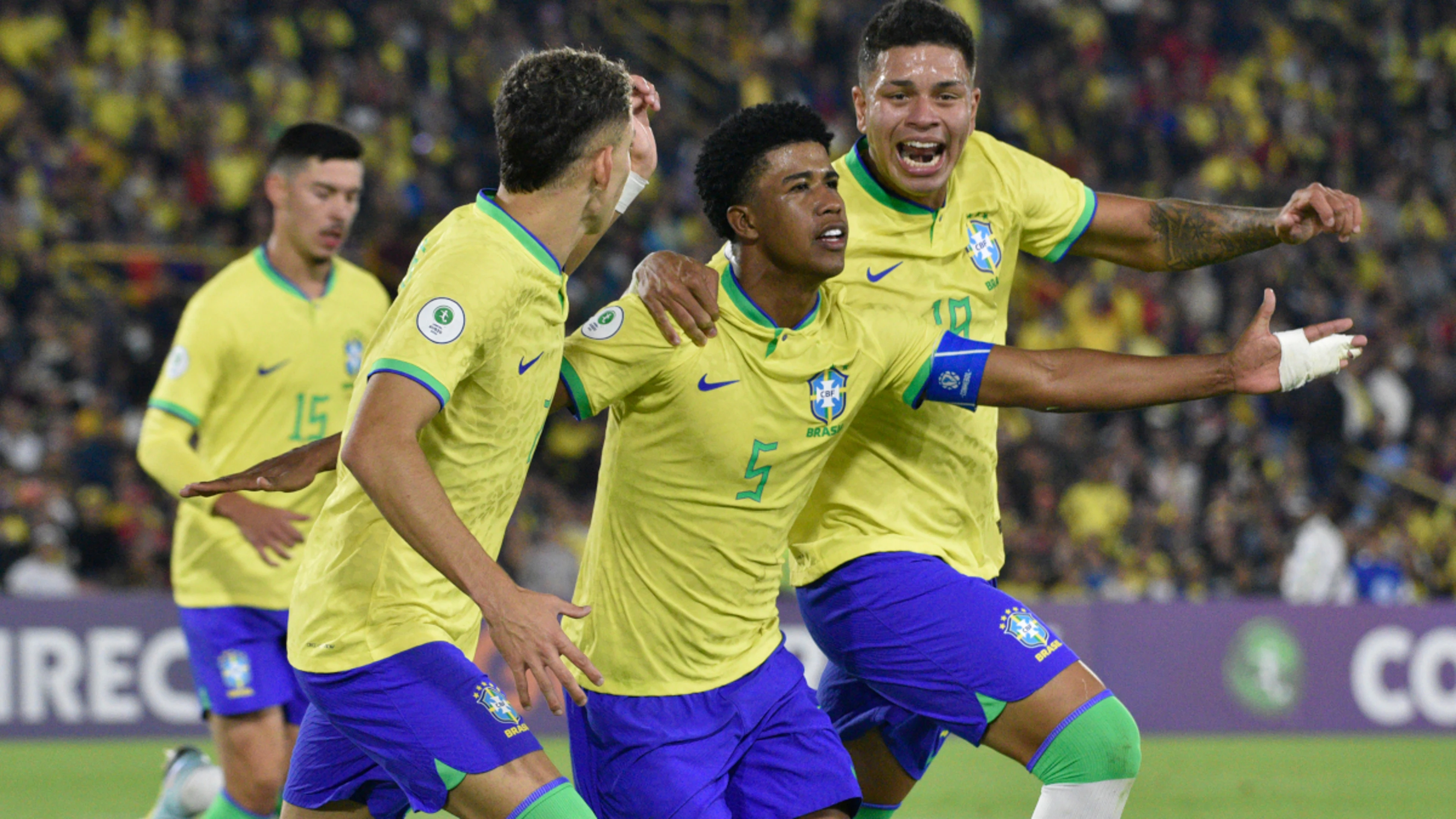Ten-man Brazil put four past Tunisia to seal quarterfinal berth