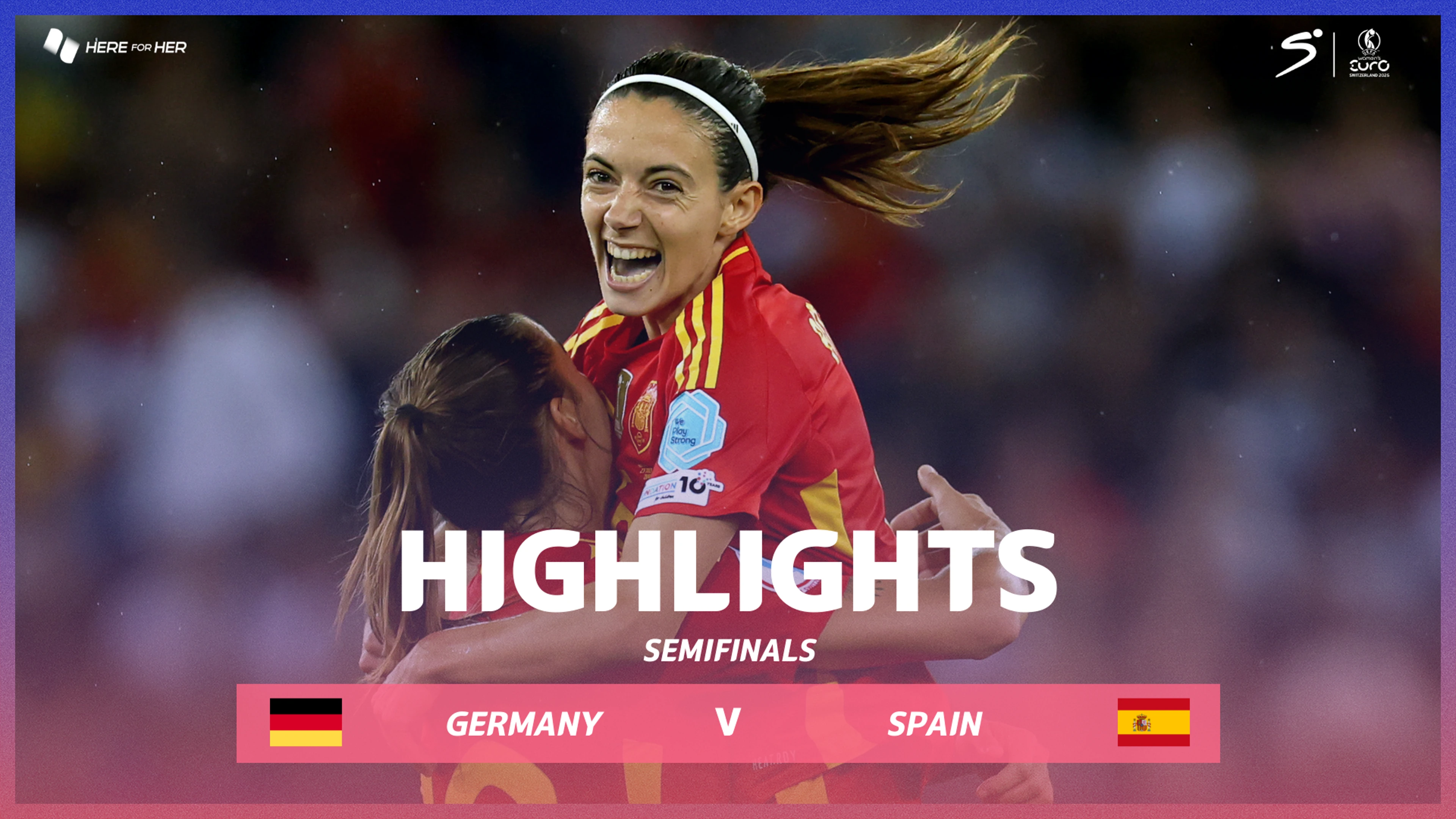 Germany v Spain | Semifinal 2 | Match Highlights | UEFA Women's Euro