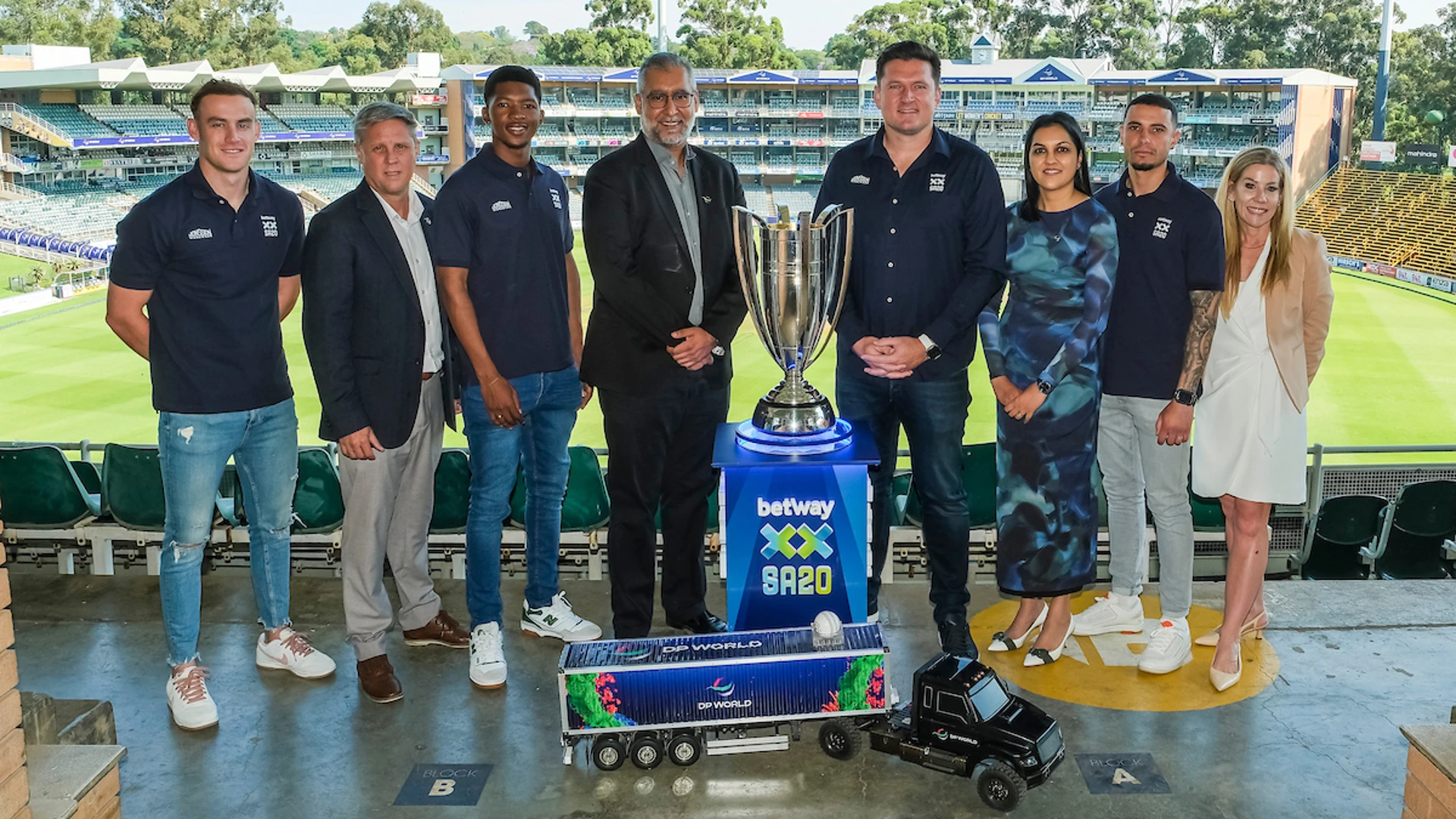 Betway SA20 Welcomes DP World as Global Logistics Partner