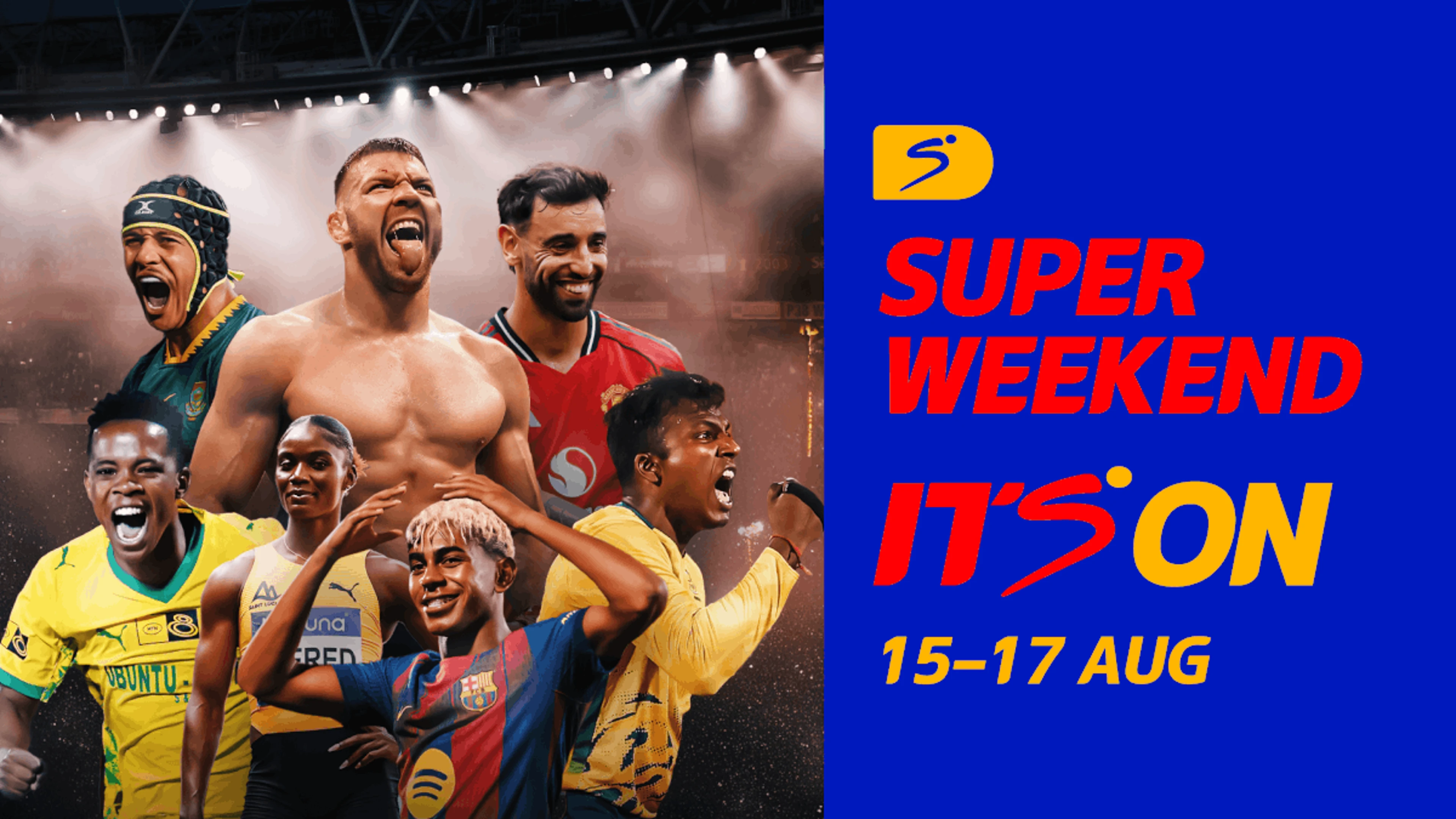 SA takes on the world in a weekend of high-stakes action and SuperSport has you covered with every moment