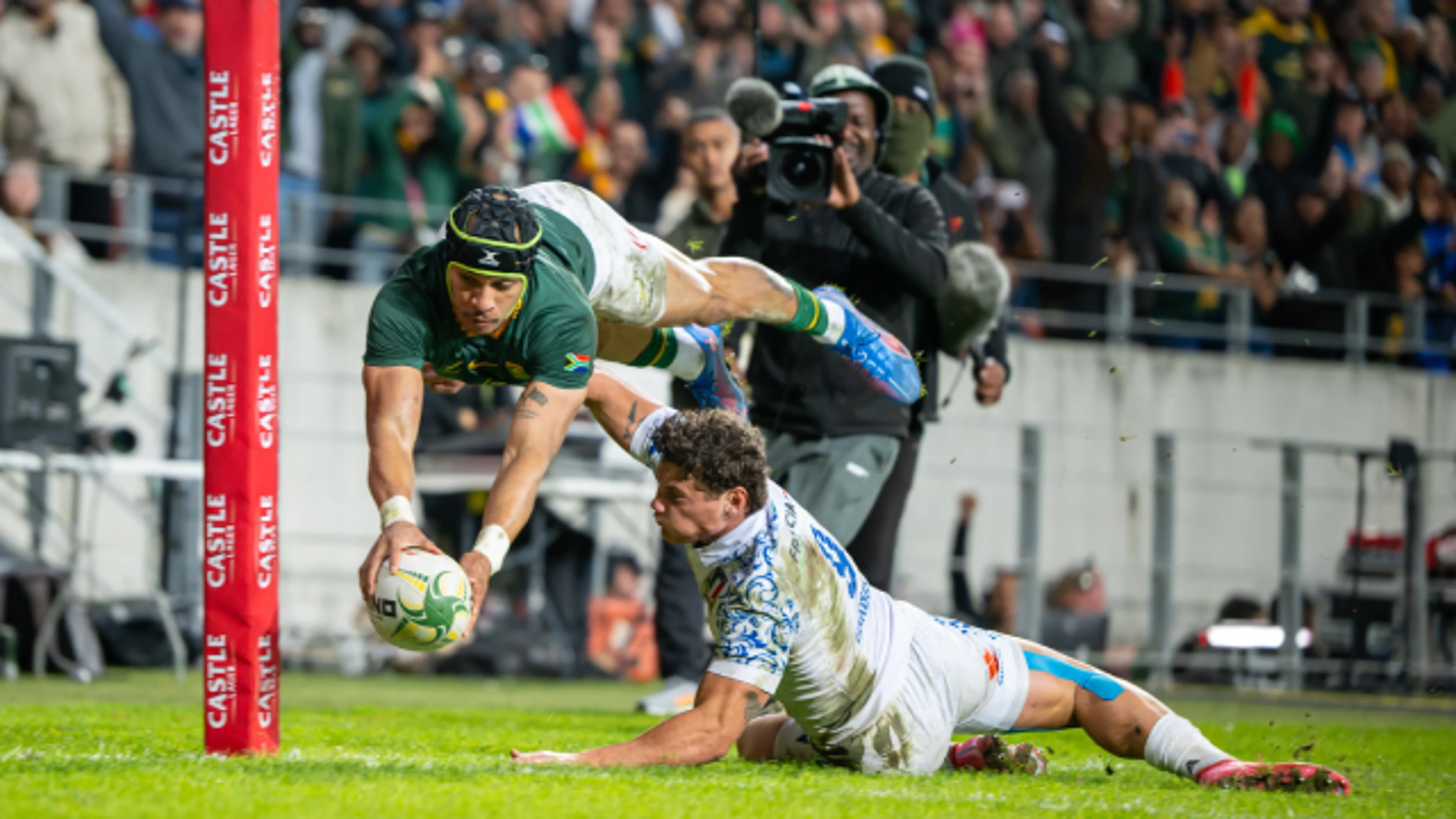 South Africa v Italy Rugby | Match Highlights | 2nd Test