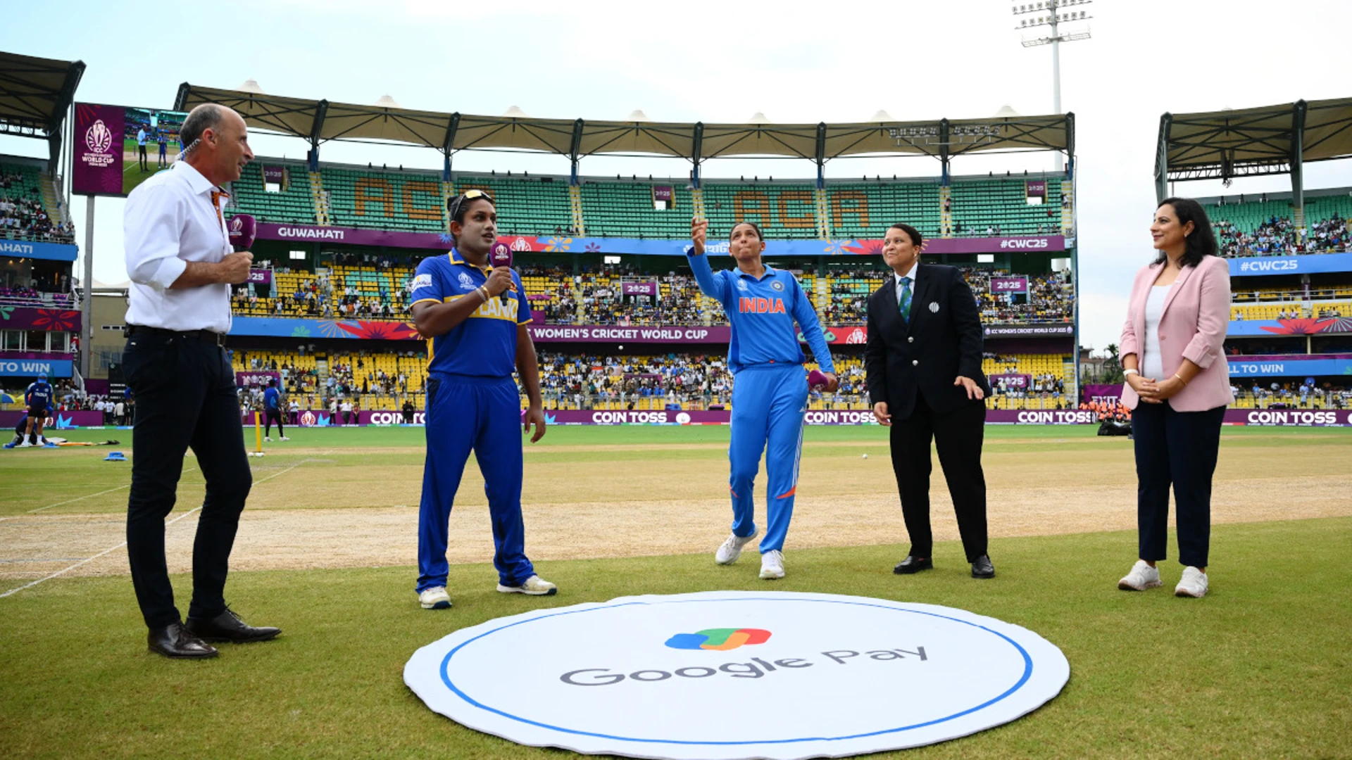 Sri Lanka wins toss and bowl first, no Renuka for India