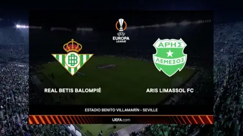 Real Betis v Aris Limassol | Match Highlights | UEFA Europa League | Group C