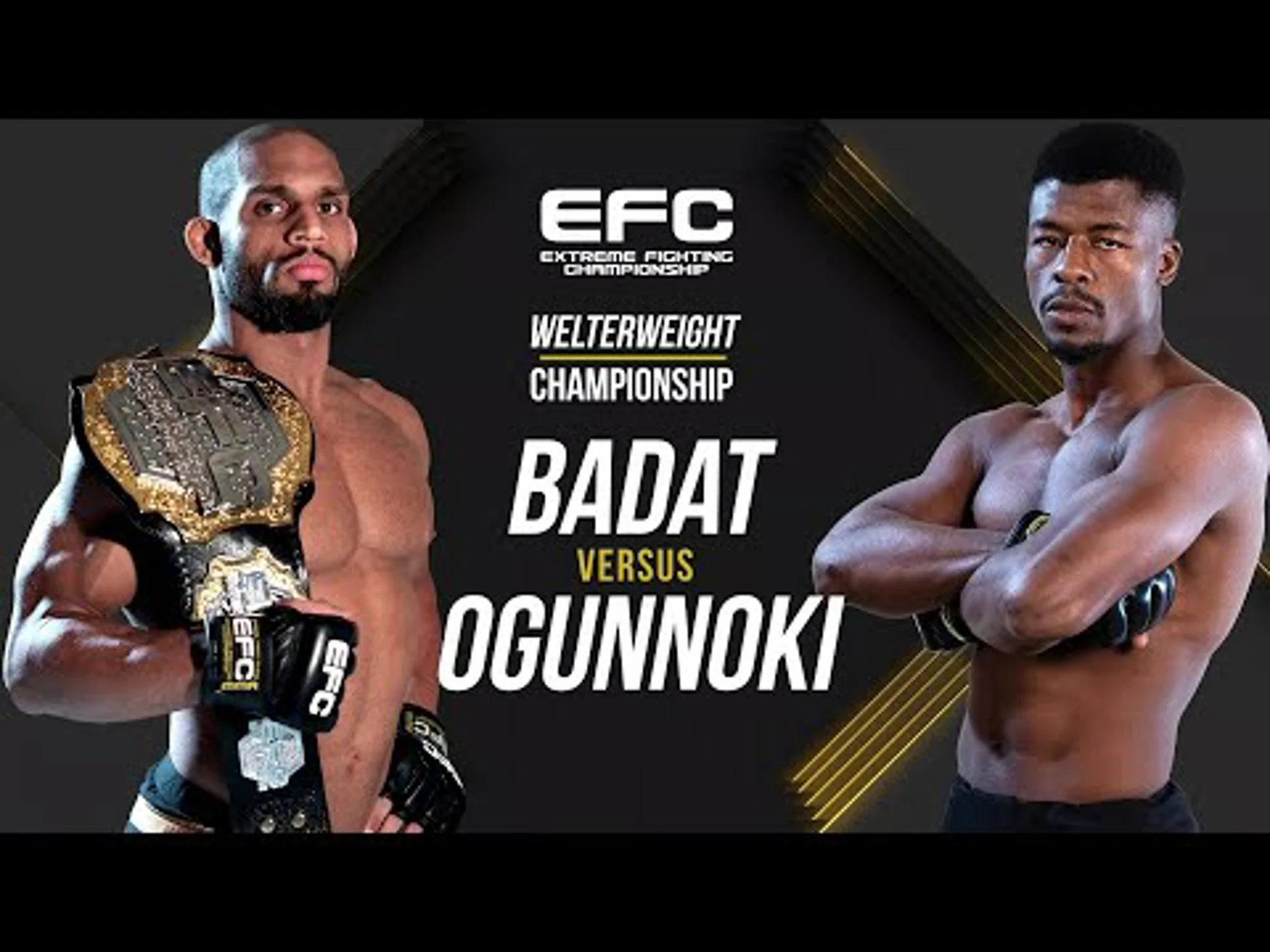 Zaakir Badat v Segun Ogunnoki | Welterweight Title Bout | Highlights | EFC 124