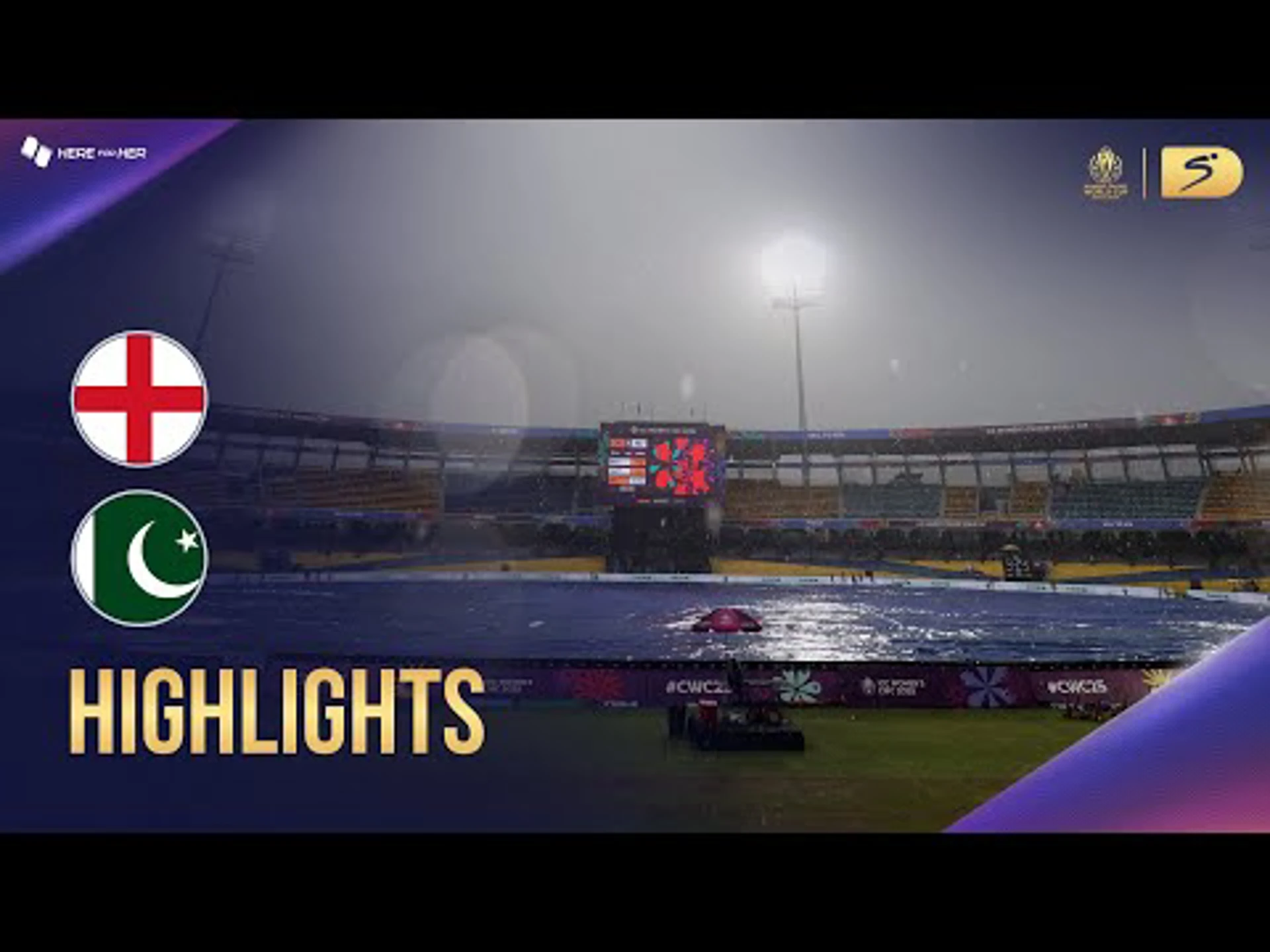 England v Pakistan | Match Highlights | ICC Women's Cricket World Cup