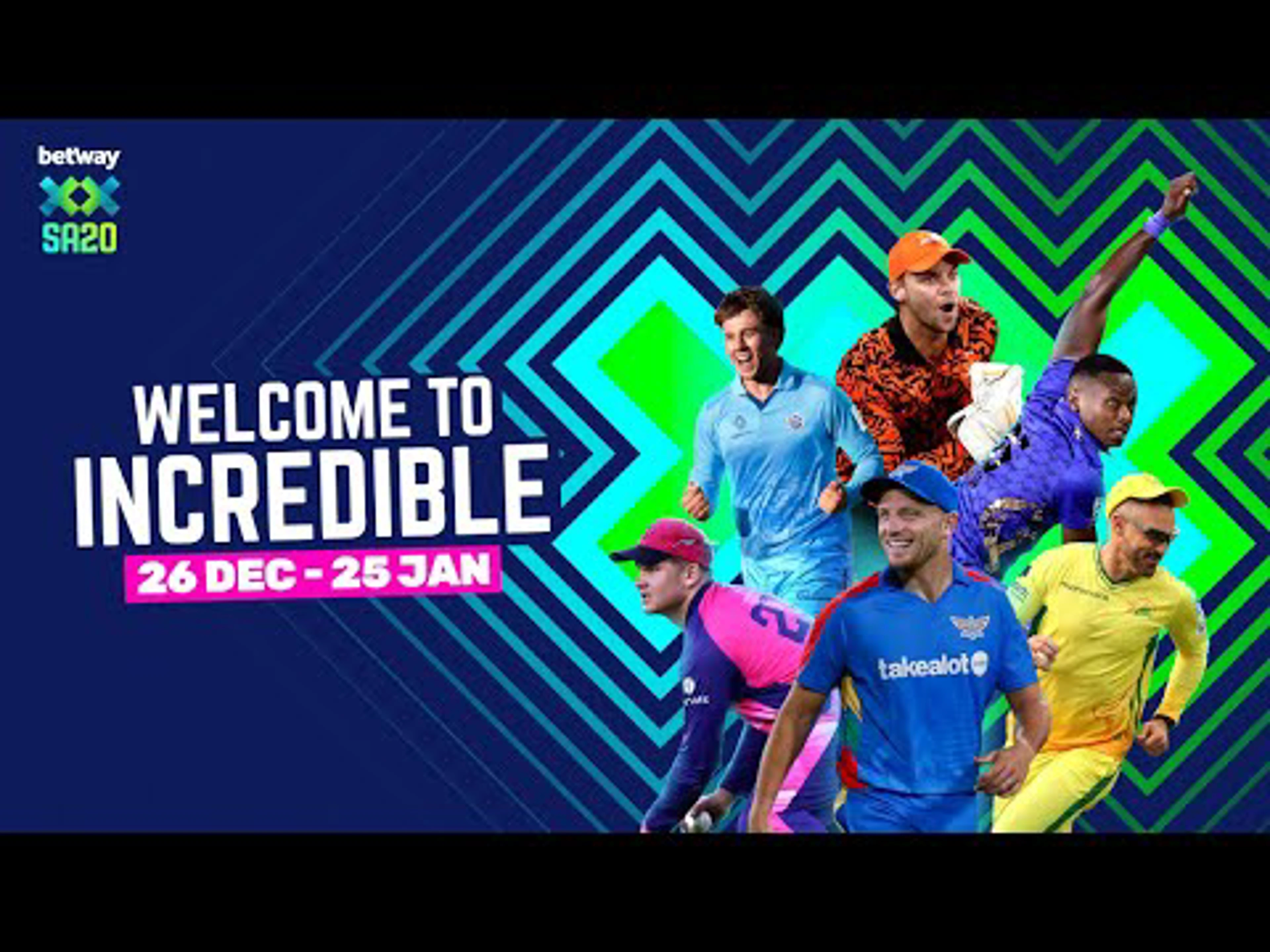 Betway SA20 season 4 Summer vibe!