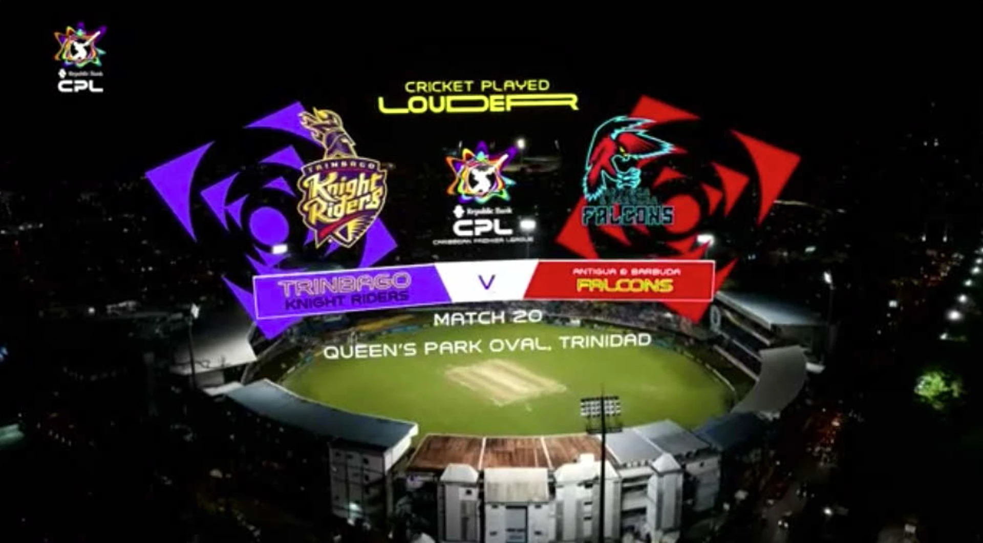 Knight Riders v Falcons | Match Highlights | Caribbean Premier League