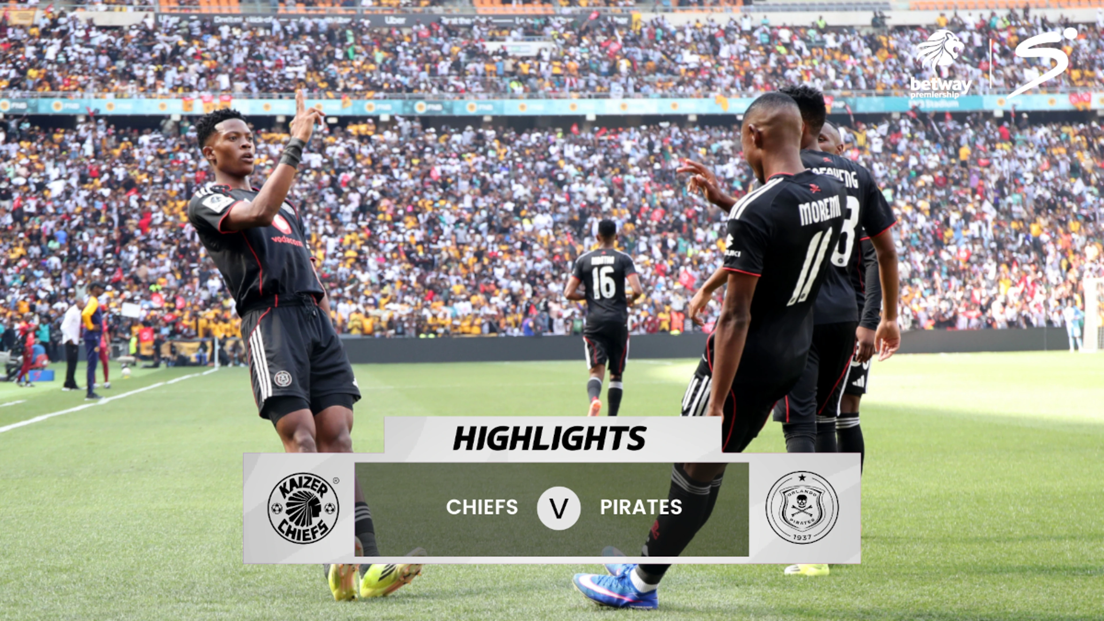 Kaizer Chiefs v Orlando Pirates | Match in 5 Minutes | Betway Premiership