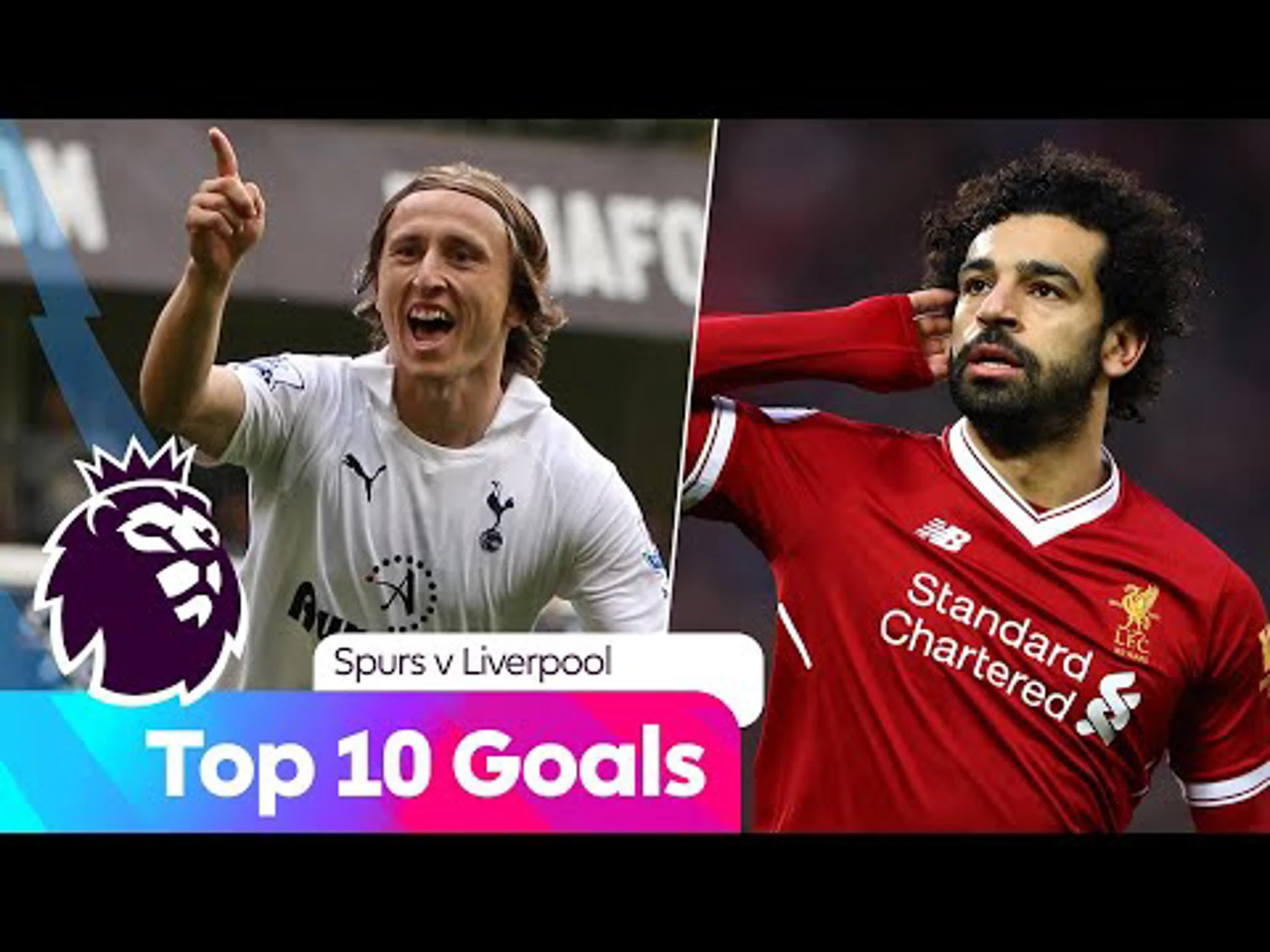 Top Ten Goals | Spurs against Liverpool | Premier League