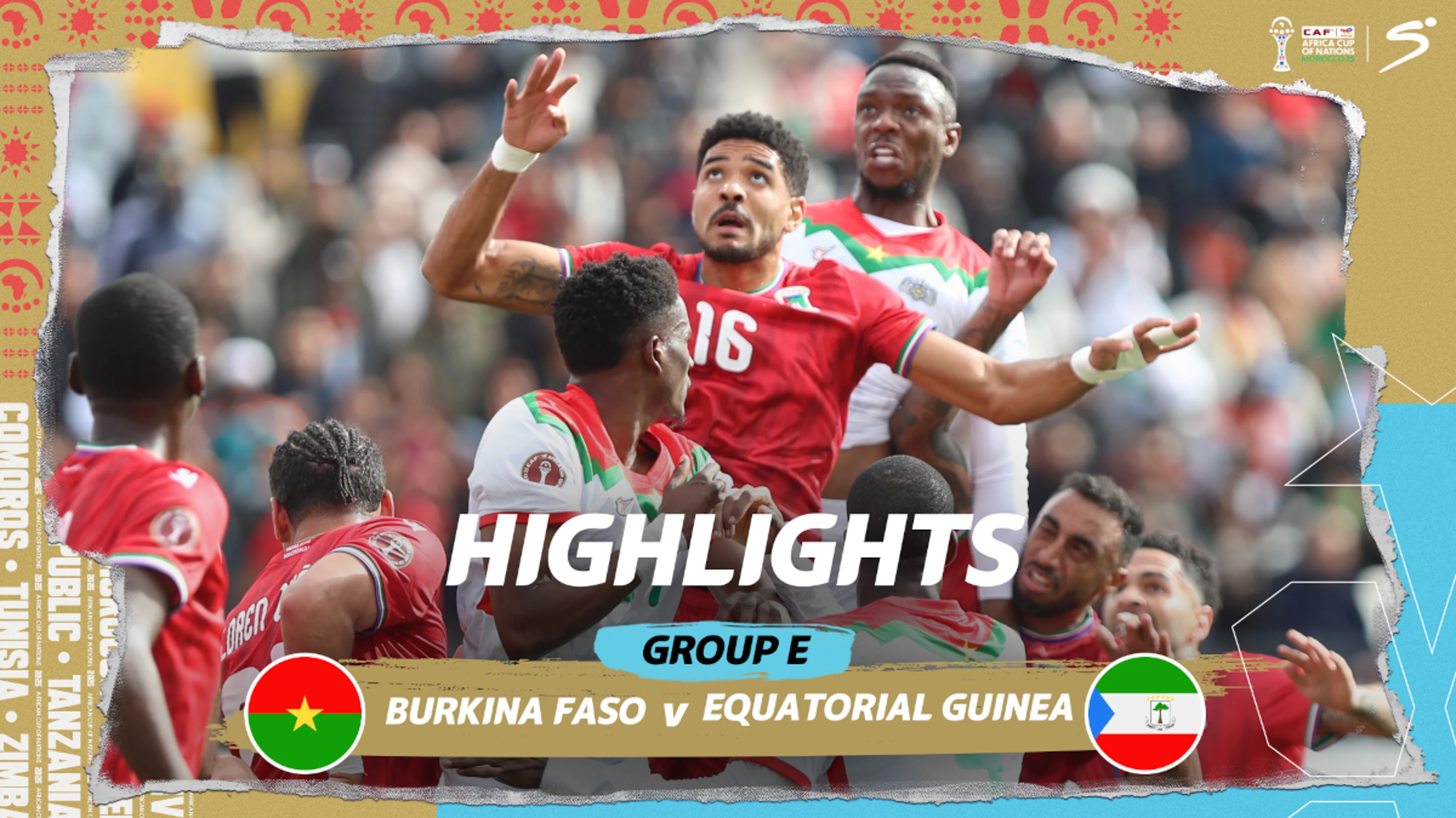 Match in 3 | Burkina Faso v Equatorial Guinea | CAF Africa Cup of Nations Morocco 2025