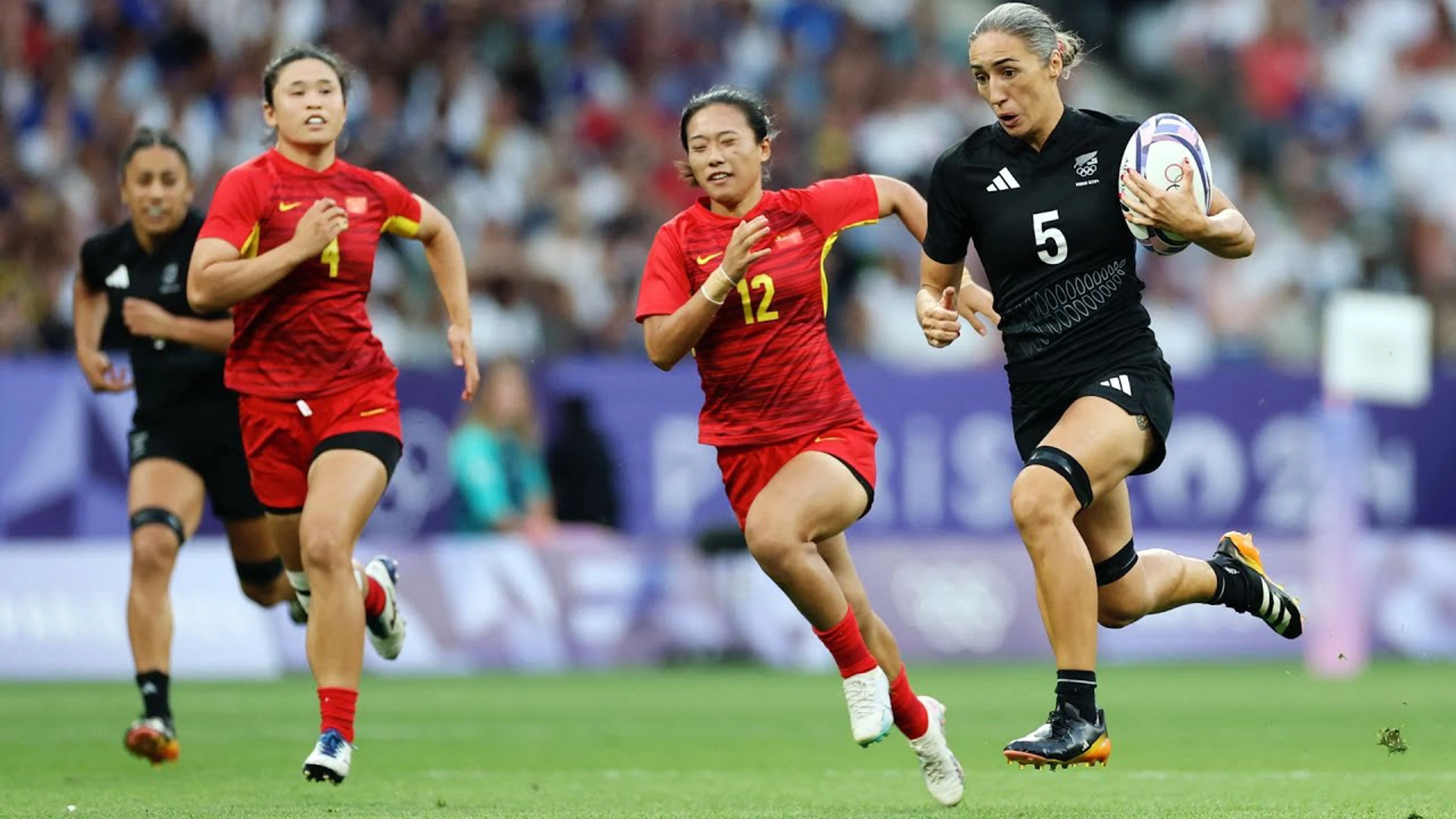 New Zealand v China | QF1 Highlights | Women's Olympics Rugby Sevens, Paris 2024