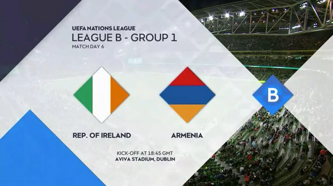 UEFA Nations League | League B - Group 1 | Republic of Ireland v Armenia | Highlights